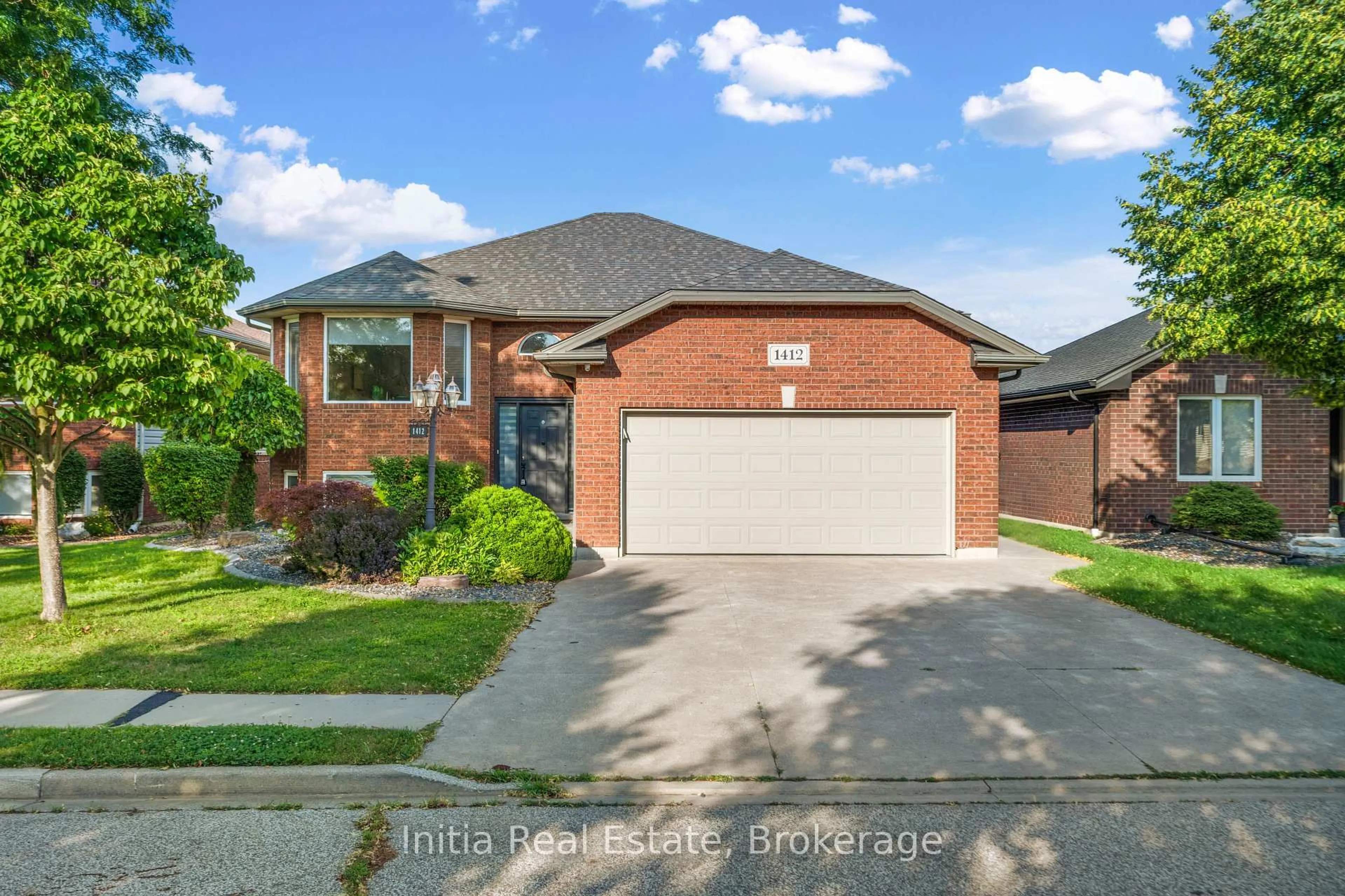 Home with brick exterior material, street for 1412 Katella Ave, Windsor Ontario N8P 1R4