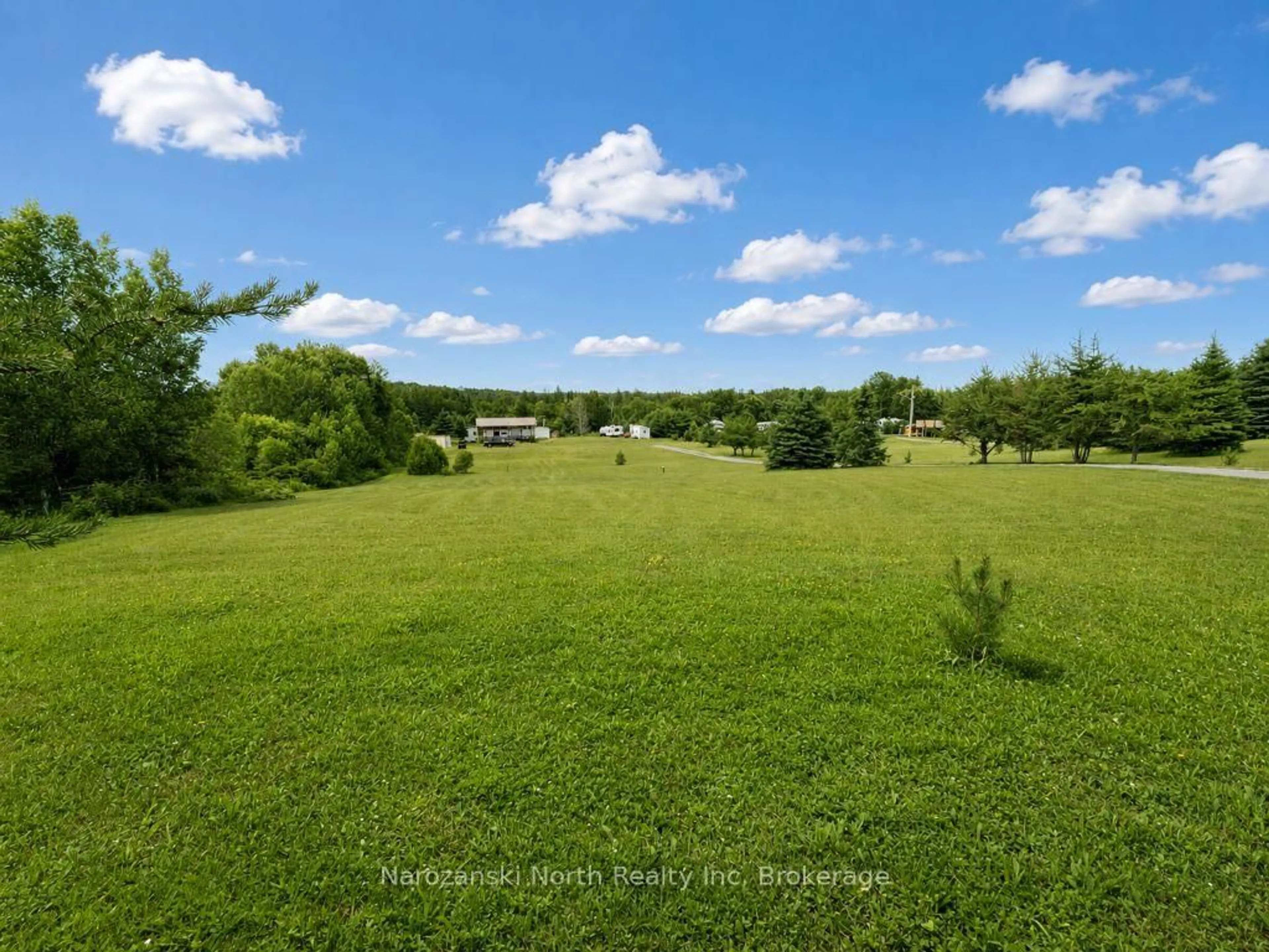 A pic from outside/outdoor area/front of a property/back of a property/a pic from drone, forest/trees view for 2708 HWY 539 Highway, West Nipissing Ontario P0M 1R0
