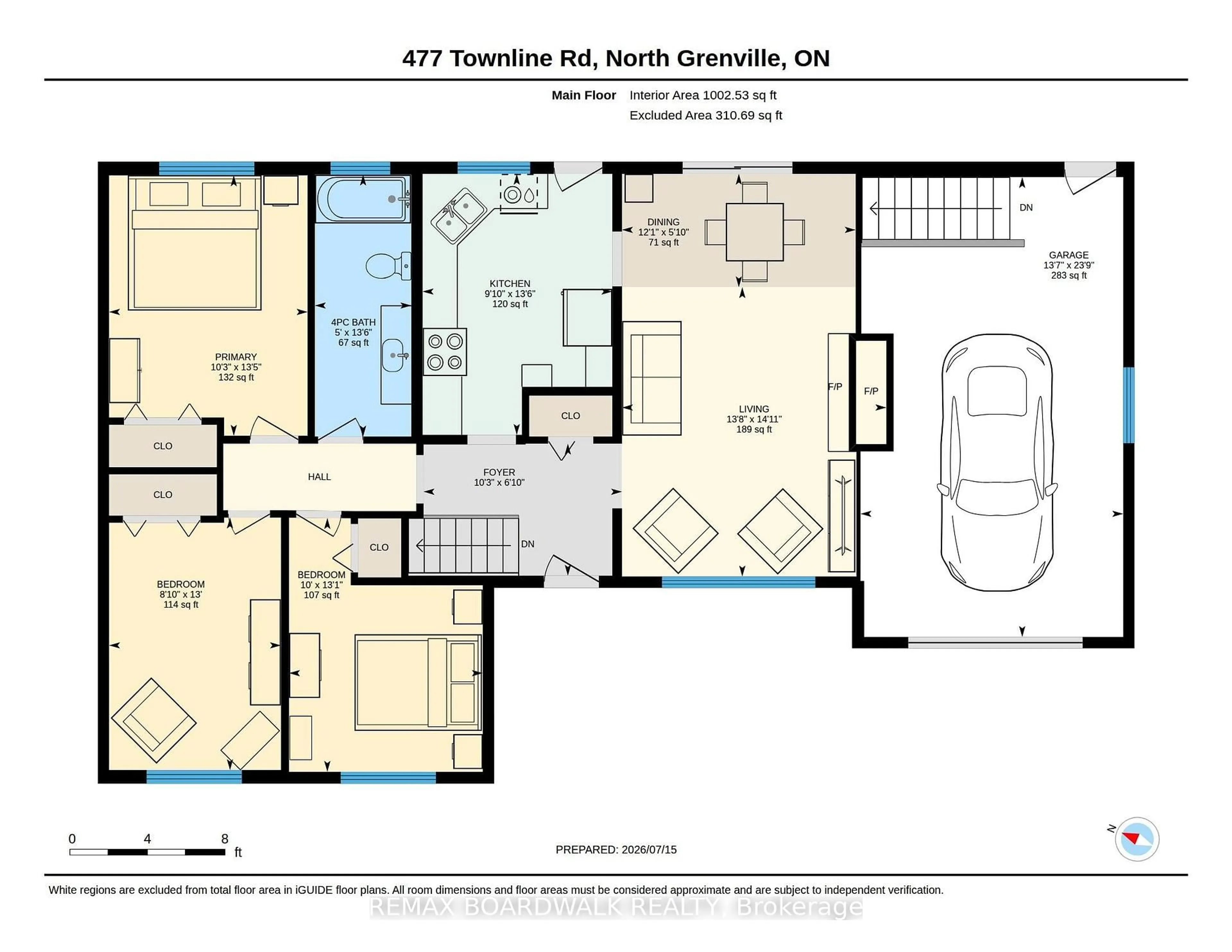 Floor plan for 477 Townline Rd, North Grenville Ontario K0G 1J0