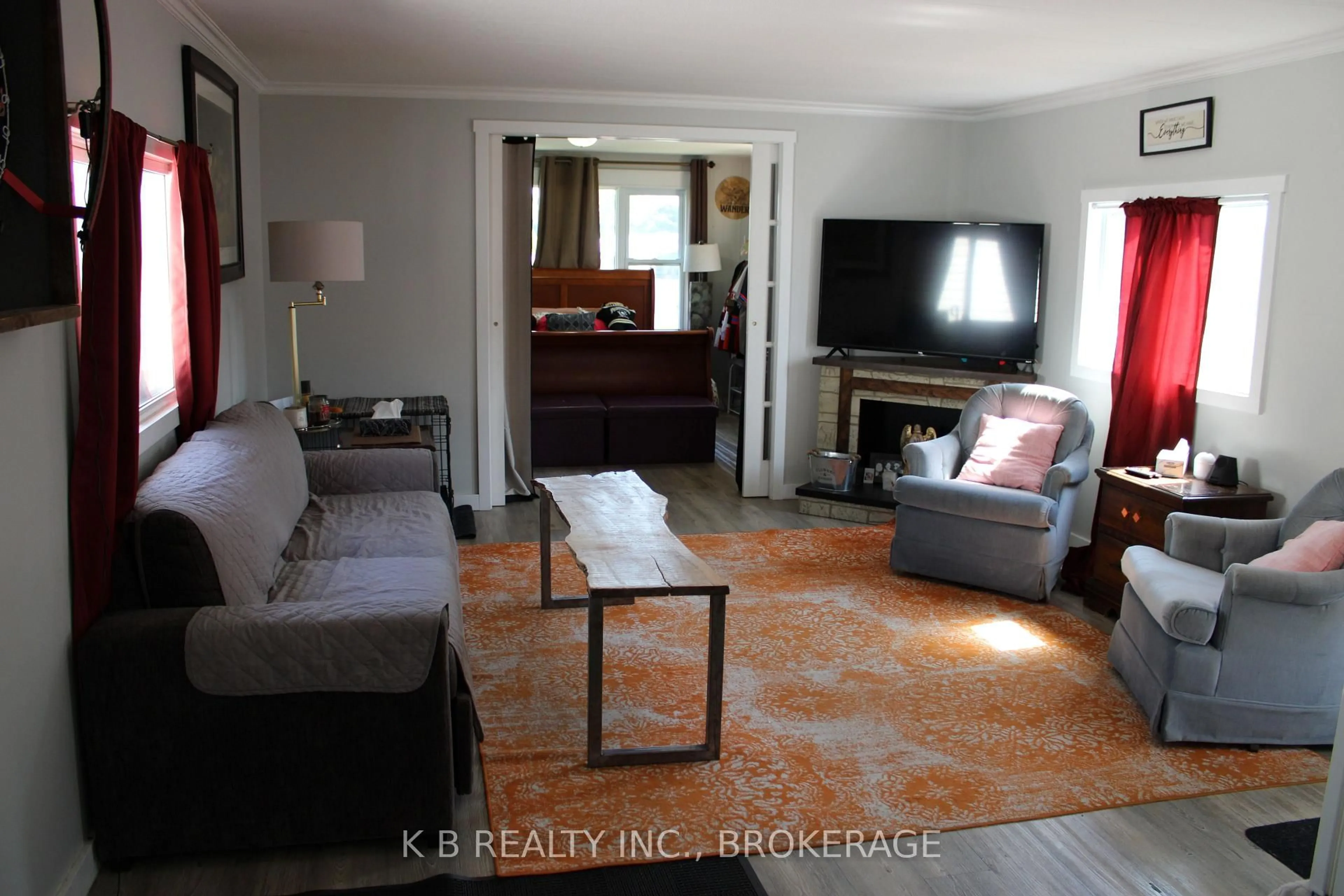 Living room with furniture, unknown for 4 Cedar St, Greater Napanee Ontario K7R 3L1