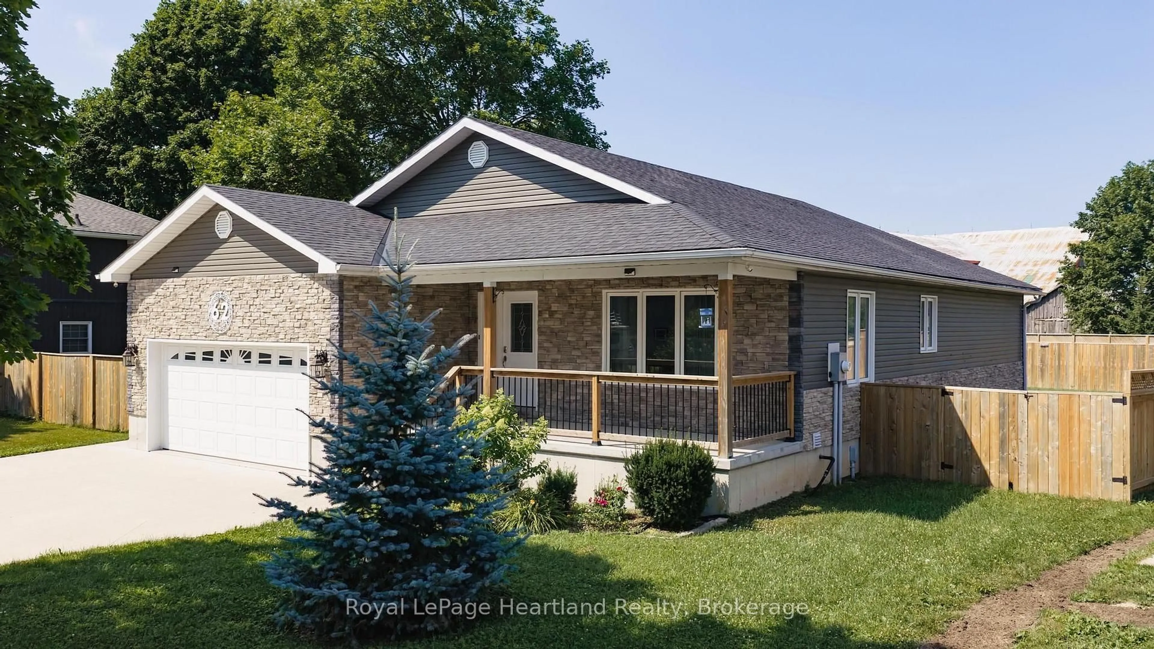 Home with vinyl exterior material, street for 62 Victoria Blvd, Huron East Ontario N0M 1L0