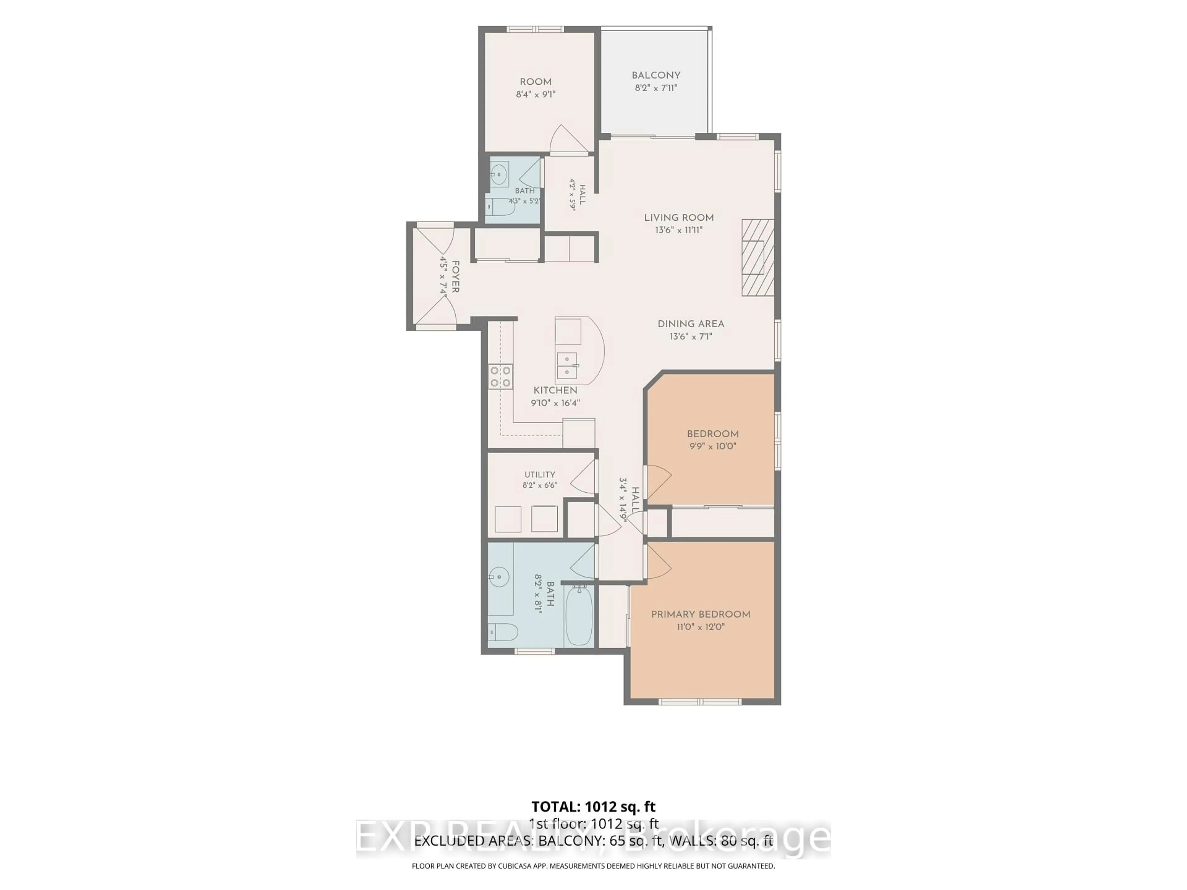 Floor plan for 385 Paseo Private #4, Ottawa Ontario K2G 4N7