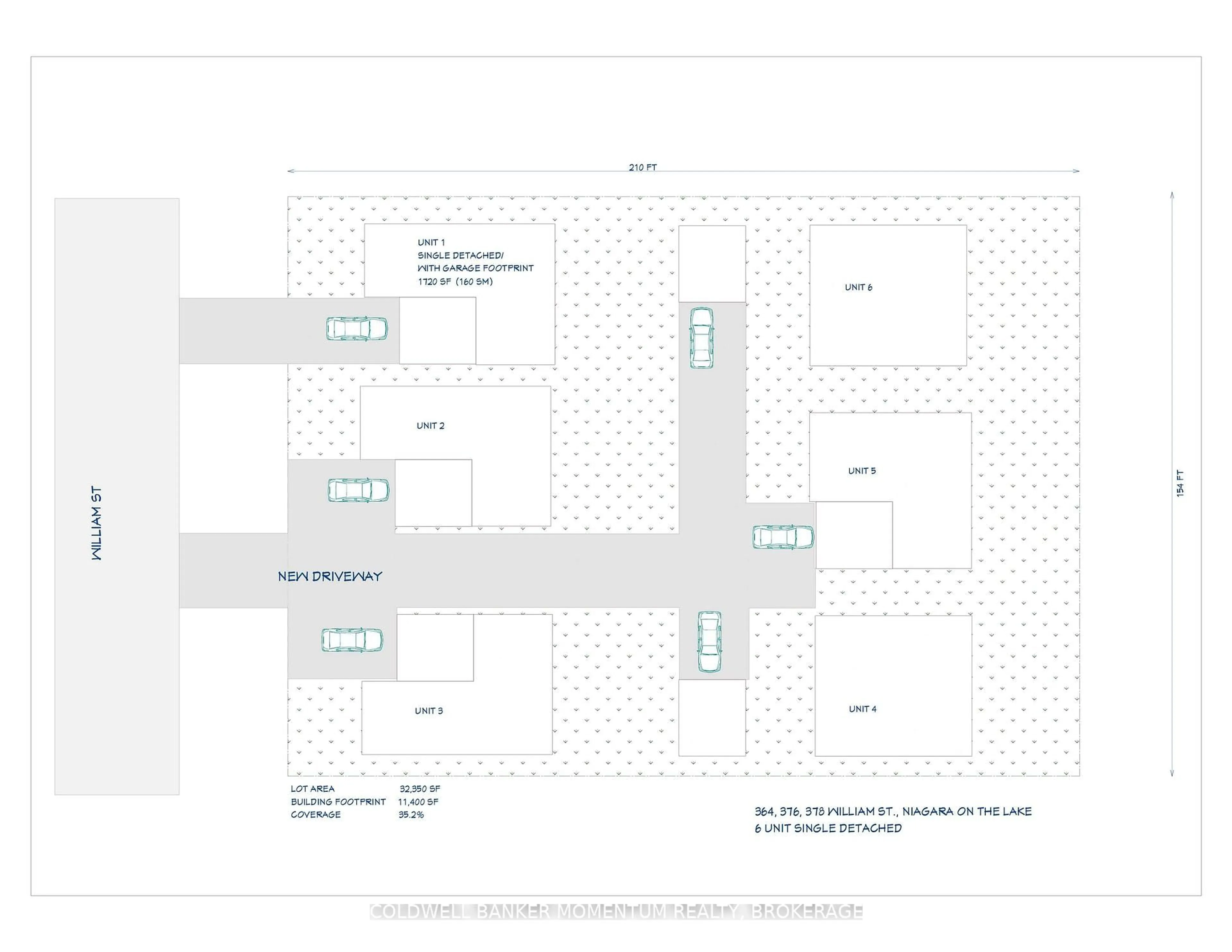Floor plan for 364, 376, 378 William St, Niagara-on-the-Lake Ontario L0S 1J0