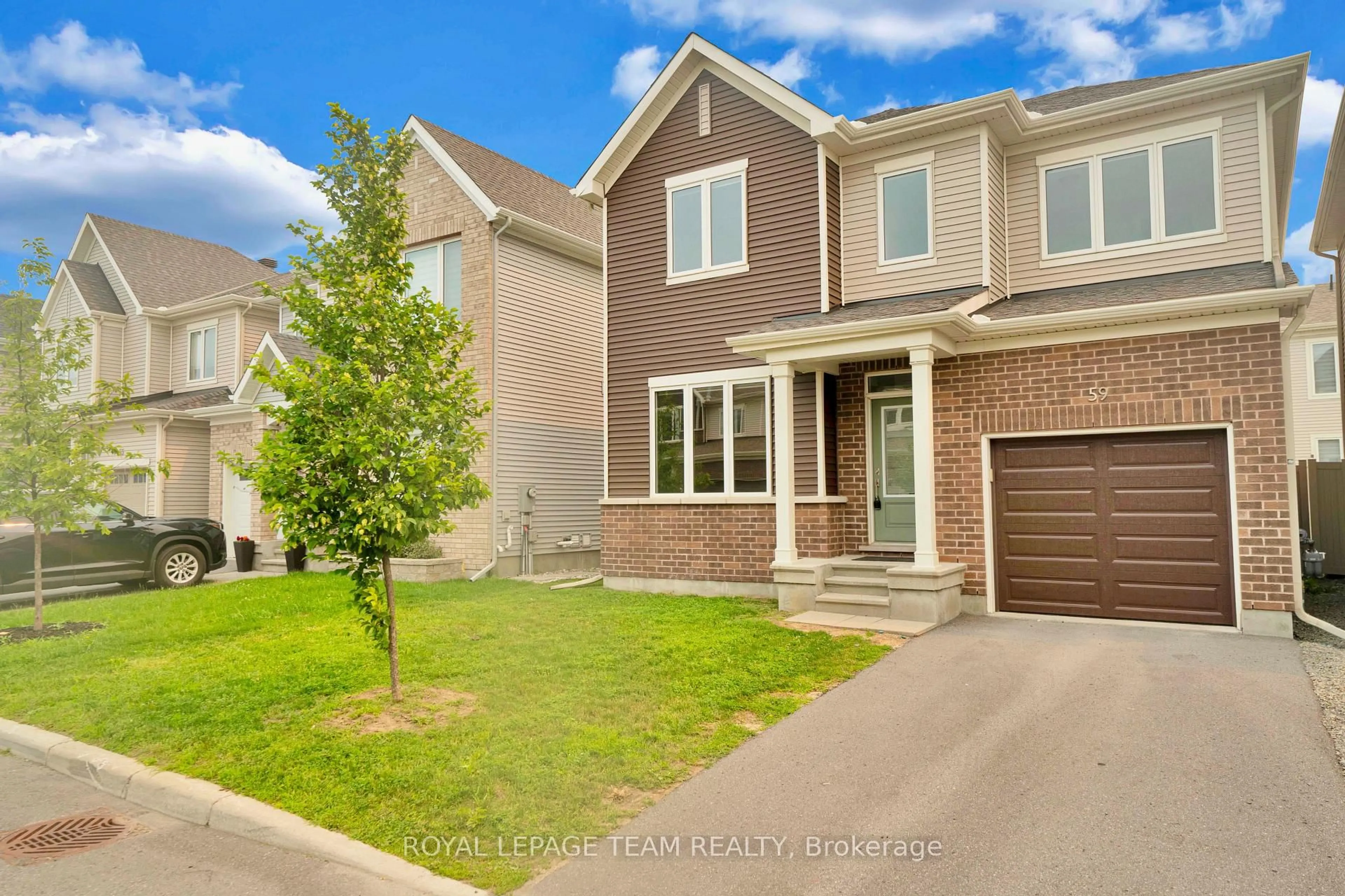 Home with brick exterior material, street for 59 MOONBEAM St, Ottawa Ontario K2J 0K6