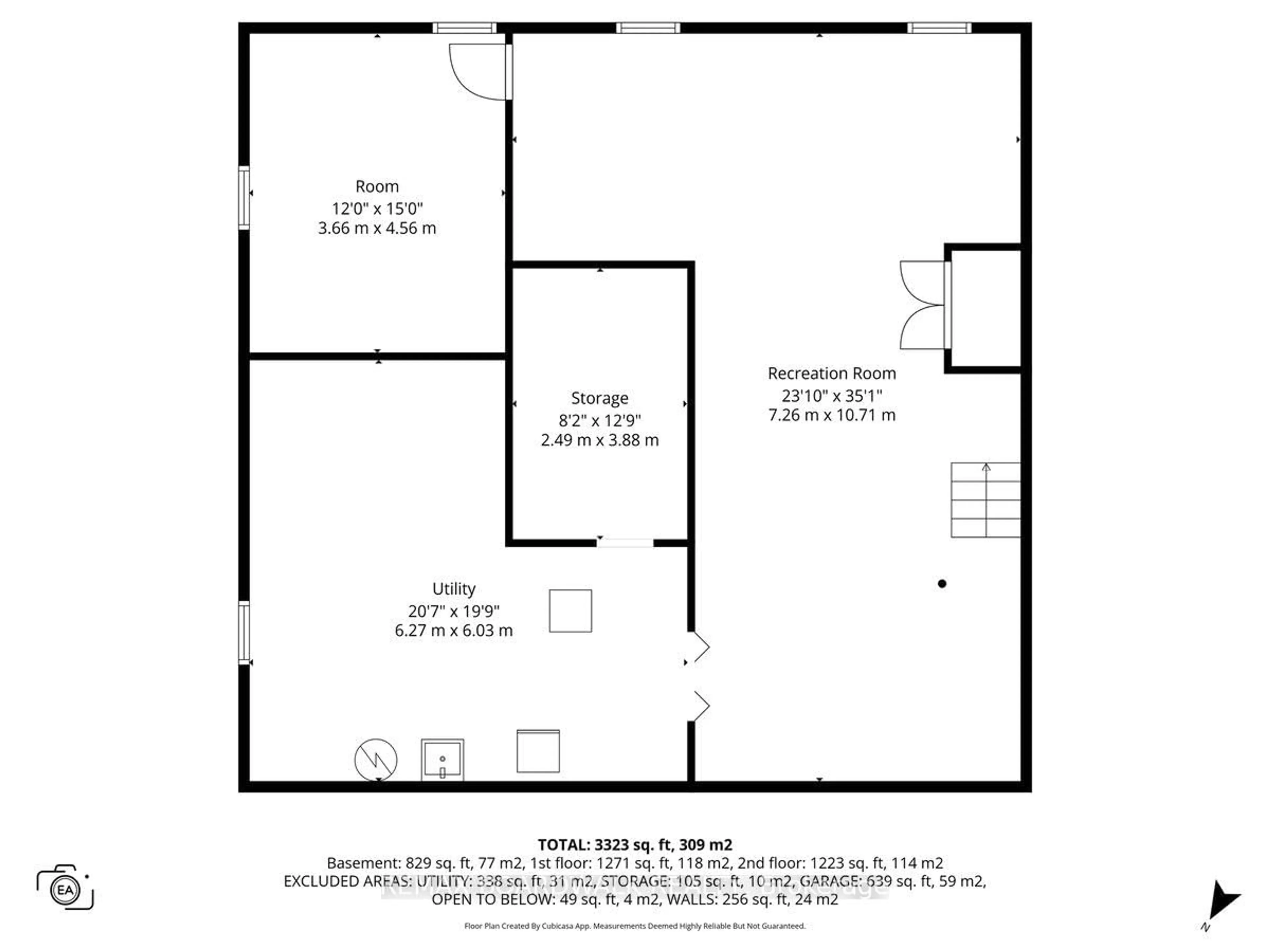 Floor plan for 8128 MILES Cres, Metcalfe Ontario K0A 2P0