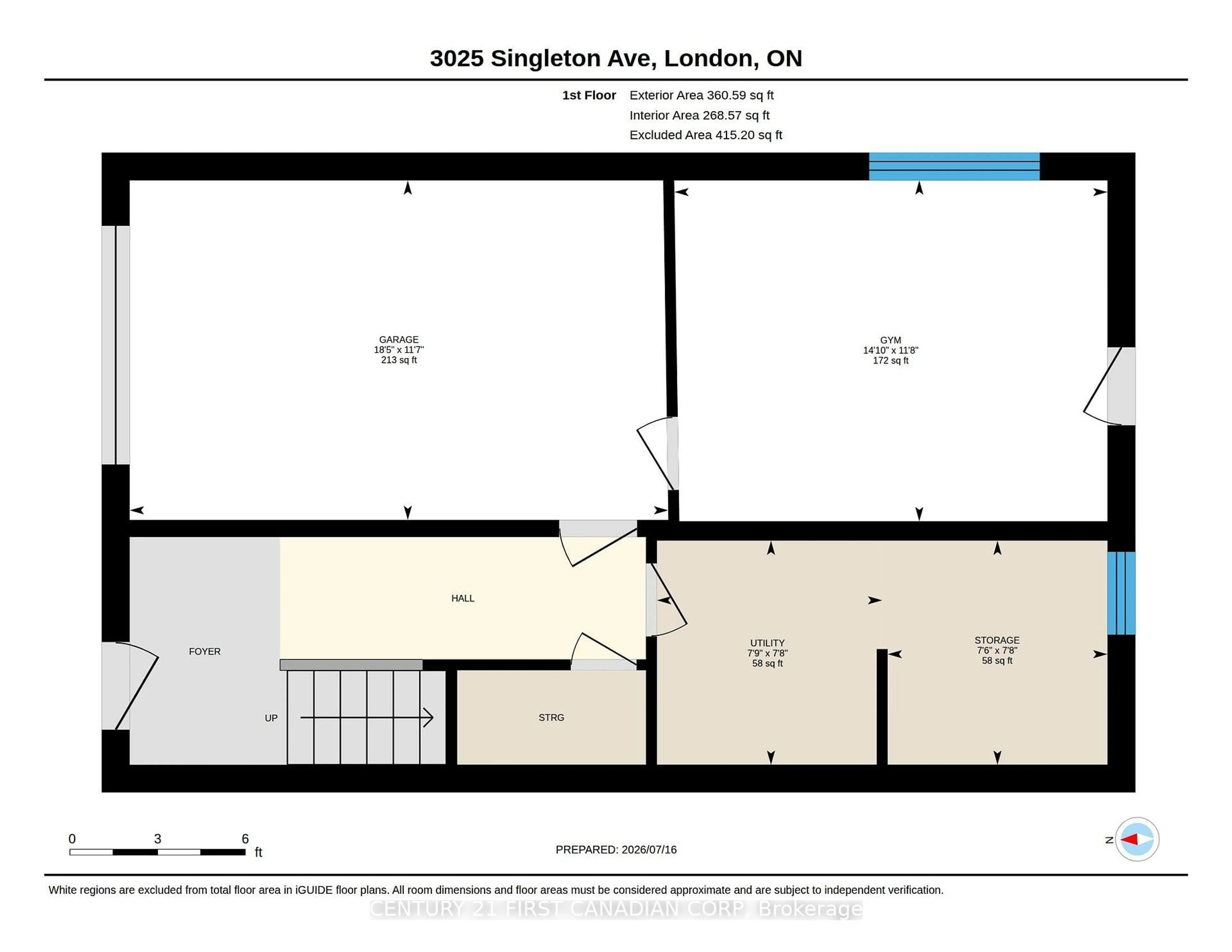Floor plan for 3025 Singleton Ave #18, London South Ontario N6L 0B8
