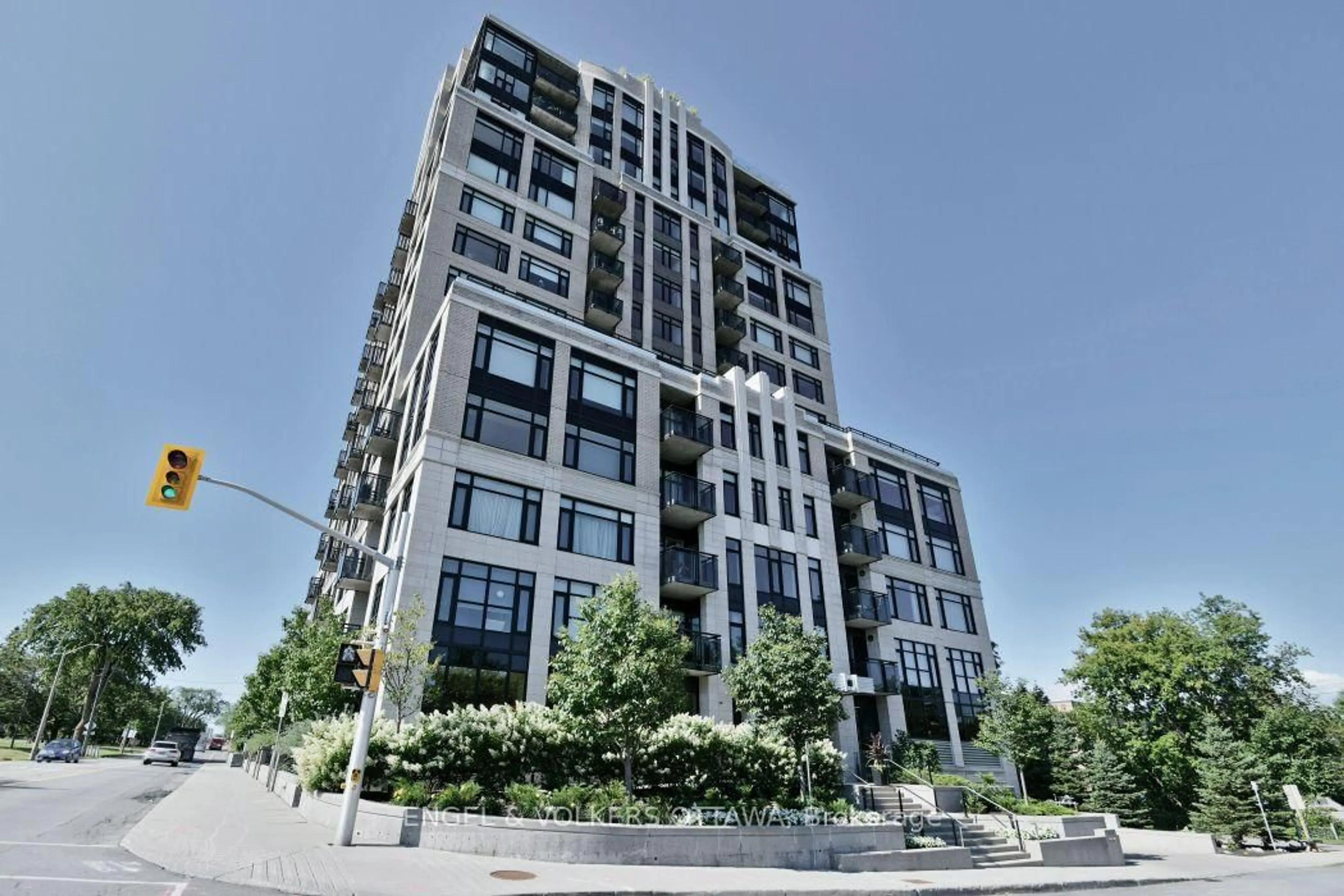 A pic from outside/outdoor area/front of a property/back of a property/a pic from drone, building for 75 Cleary Ave #1002, Ottawa Ontario K2A 1R8