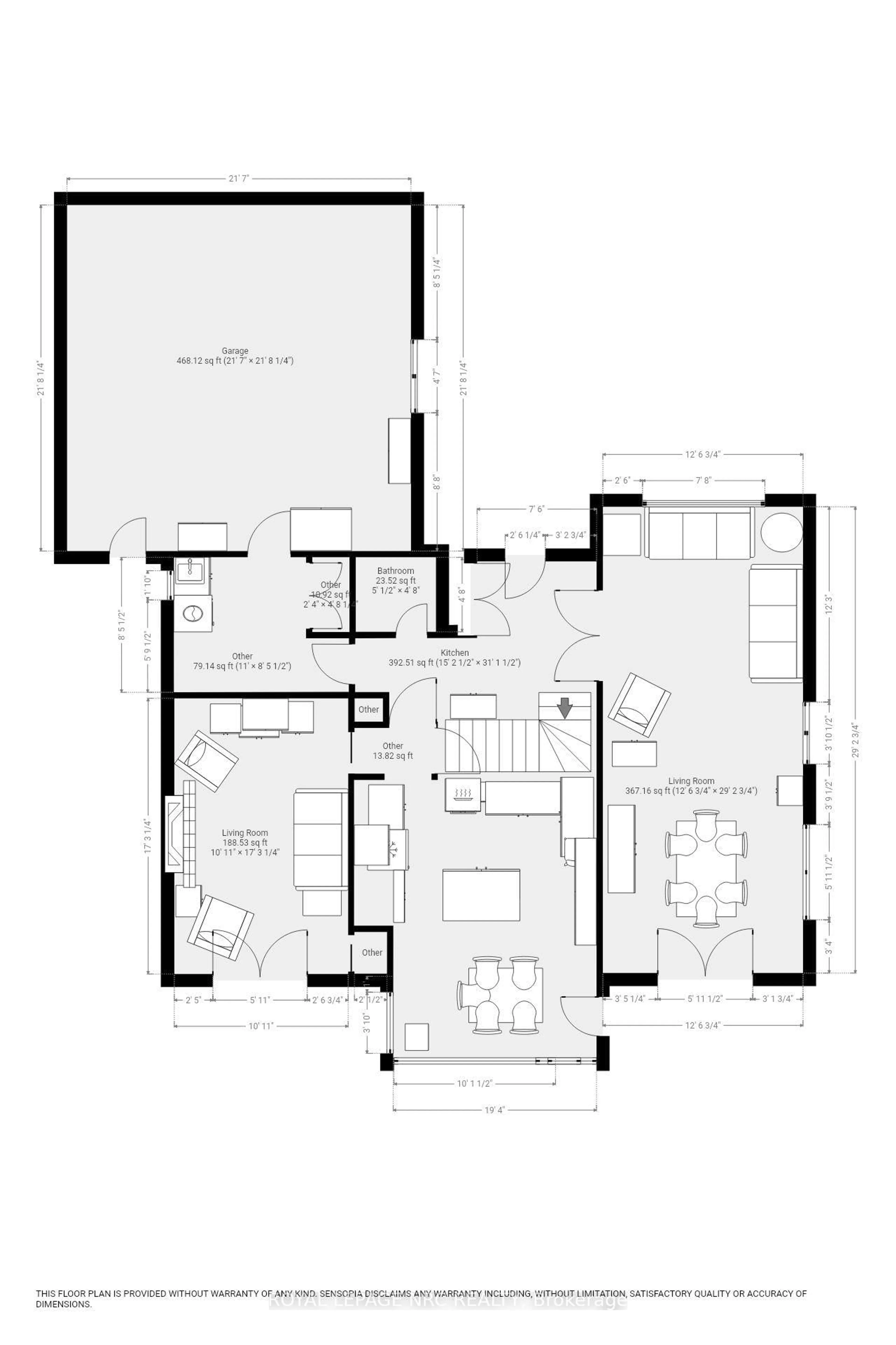 Floor plan for 128 Welland Rd, Pelham Ontario L3E 0M3