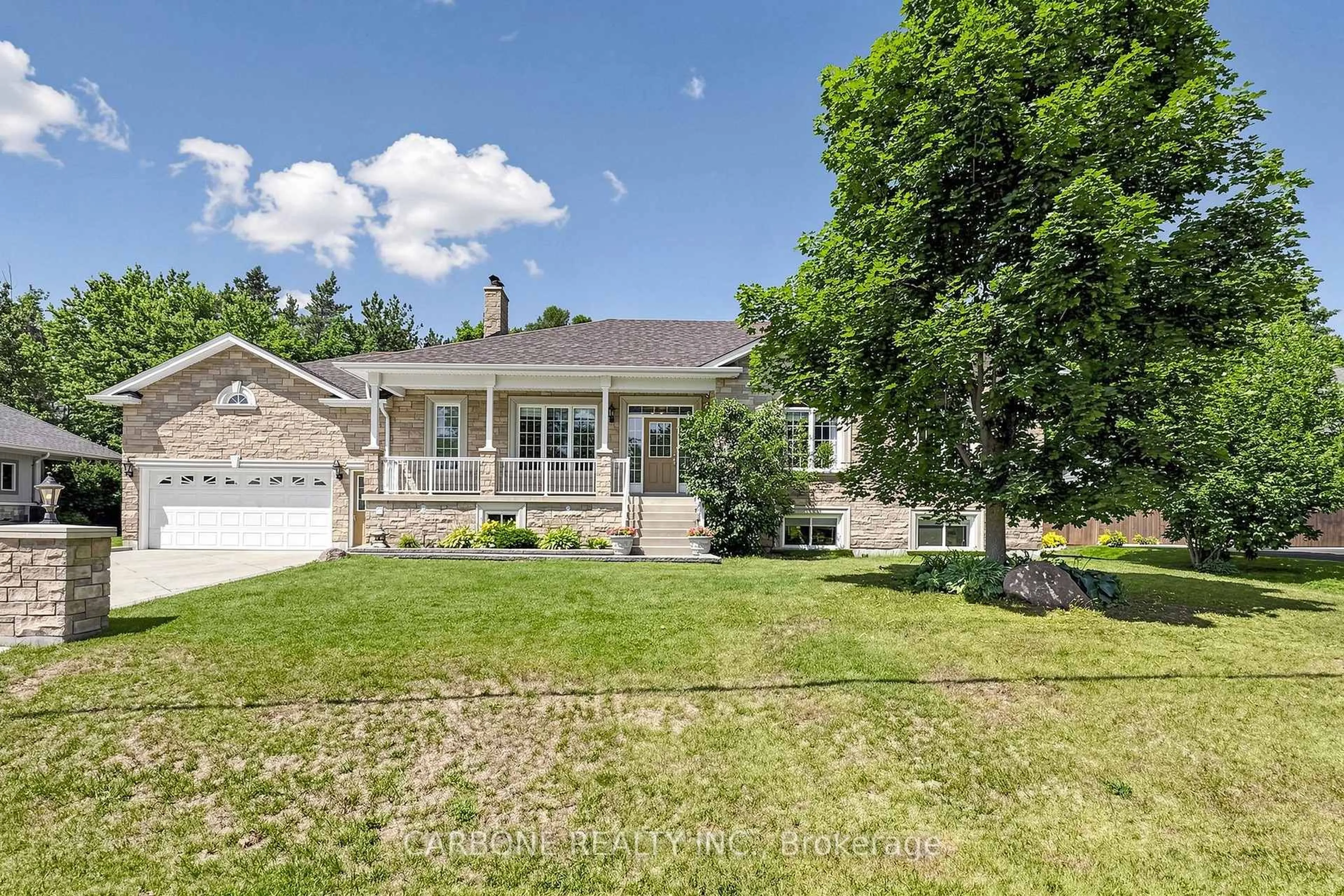 A pic from outside/outdoor area/front of a property/back of a property/a pic from drone, street for 59 Campbell Cres, South Bruce Peninsula Ontario N0H 2G0