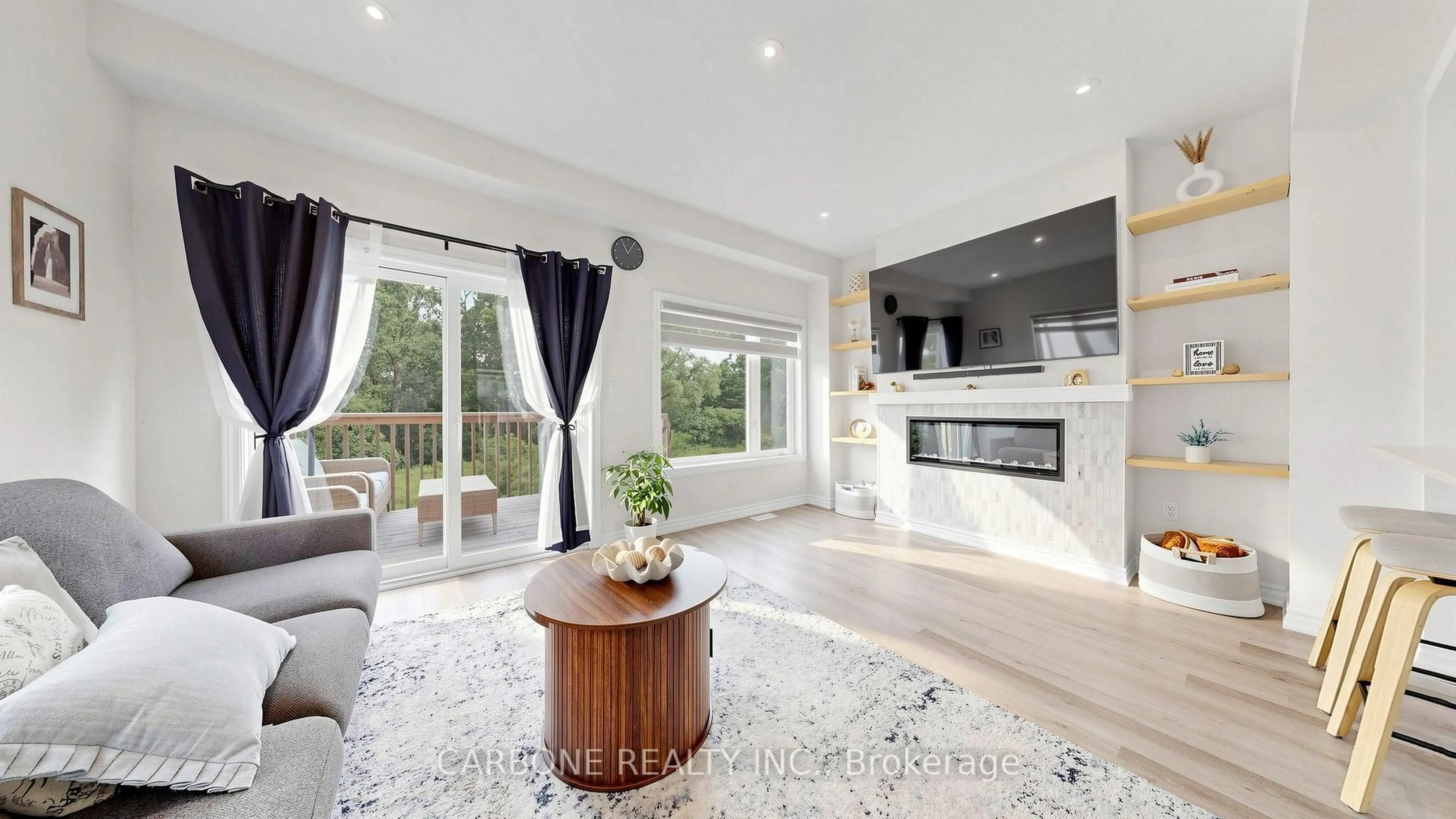 Living room with furniture, unknown for 290 Equestrian Way #56, Cambridge Ontario N3E 0E7