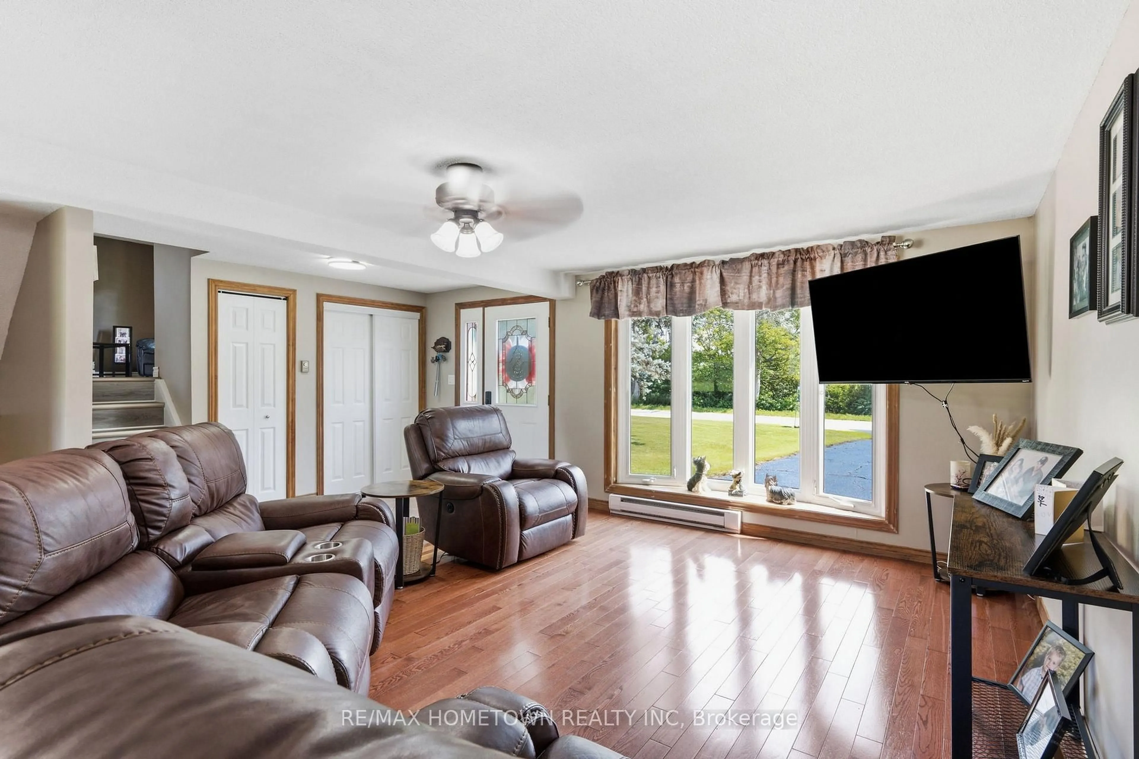 Living room with furniture, unknown for 456 Beales Mills Rd, Athens Ontario K0E 1B0