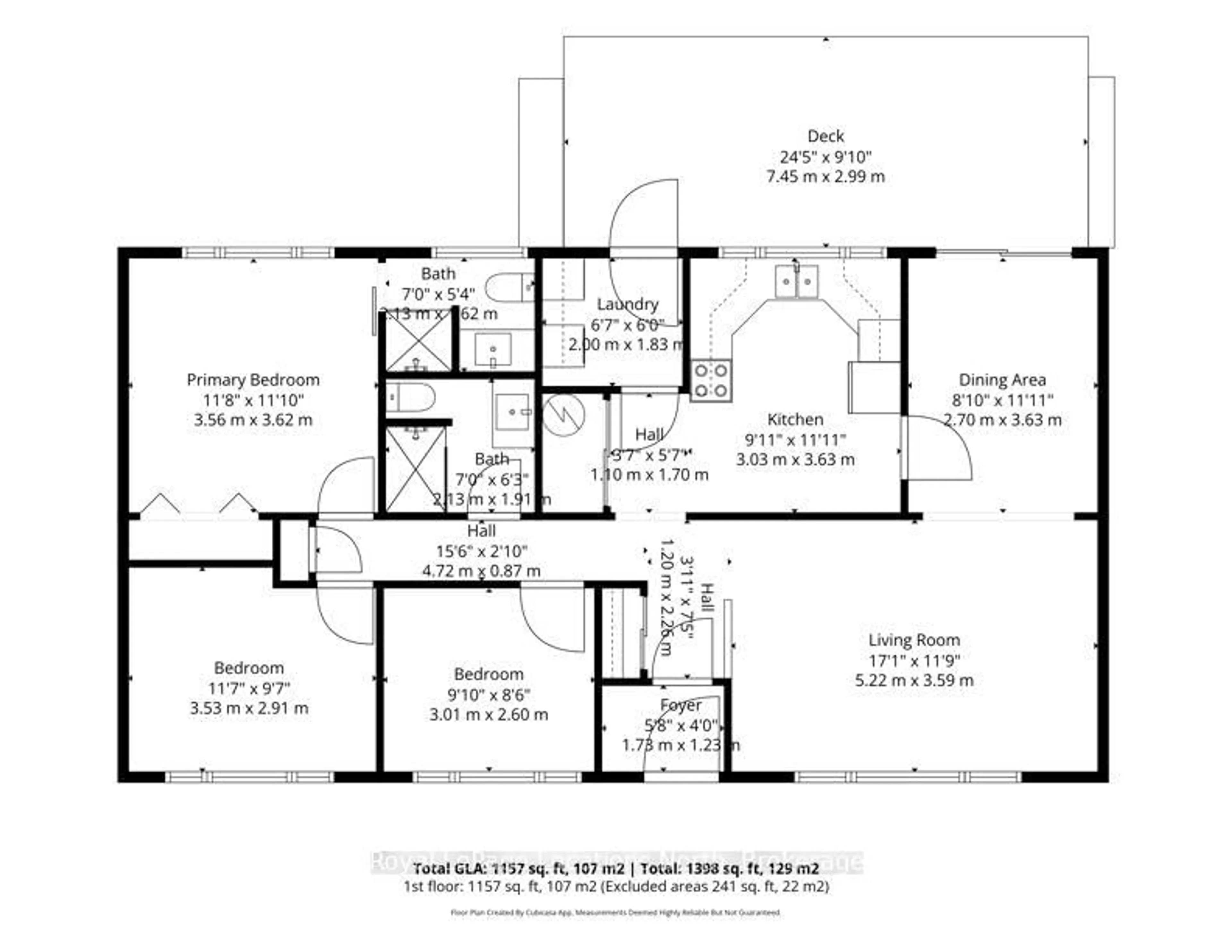 Floor plan for 32 Arthur St, Blue Mountains Ontario N0H 2P0