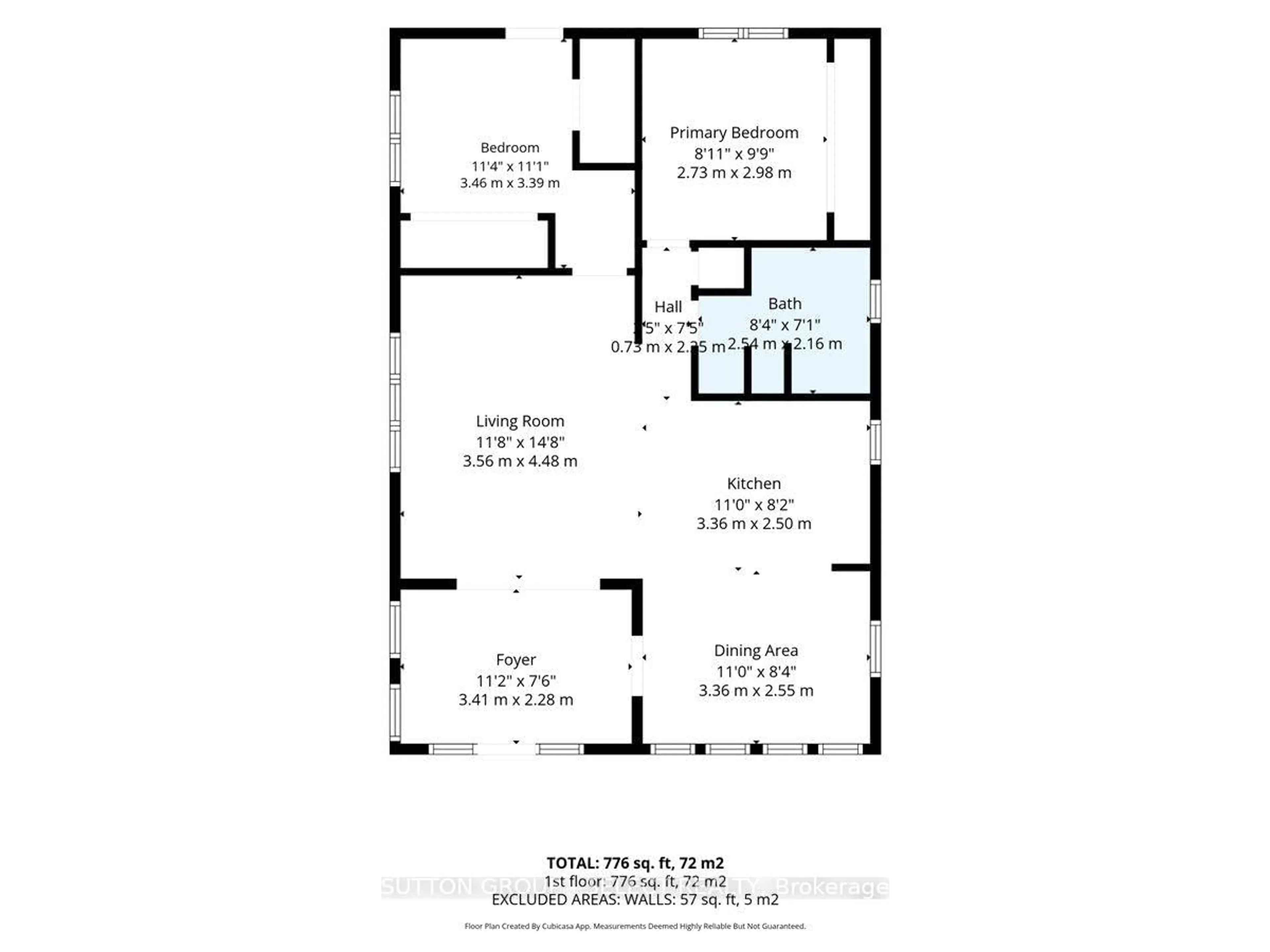 Floor plan for 8685 Rock Glen Rd #405, Lambton Shores Ontario N0M 1B0