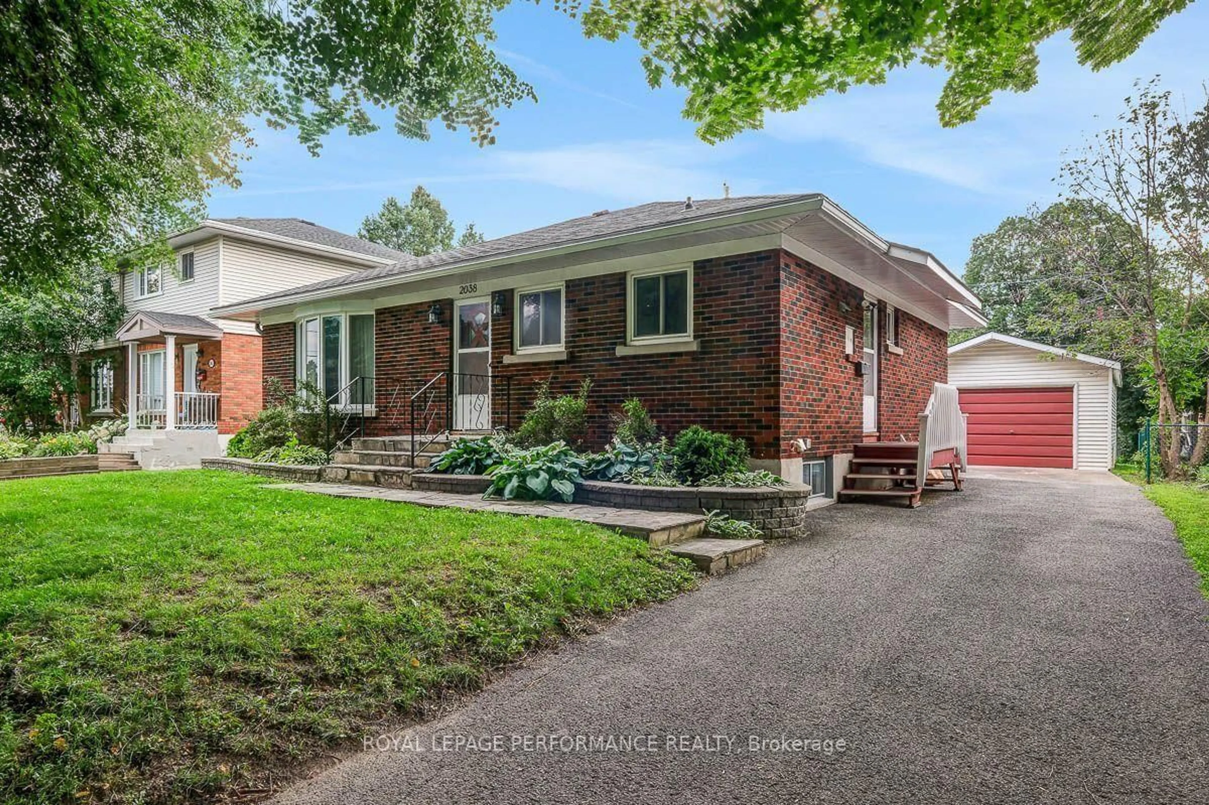 Home with brick exterior material, street for 2038 Arch St, Ottawa Ontario K1G 2H1