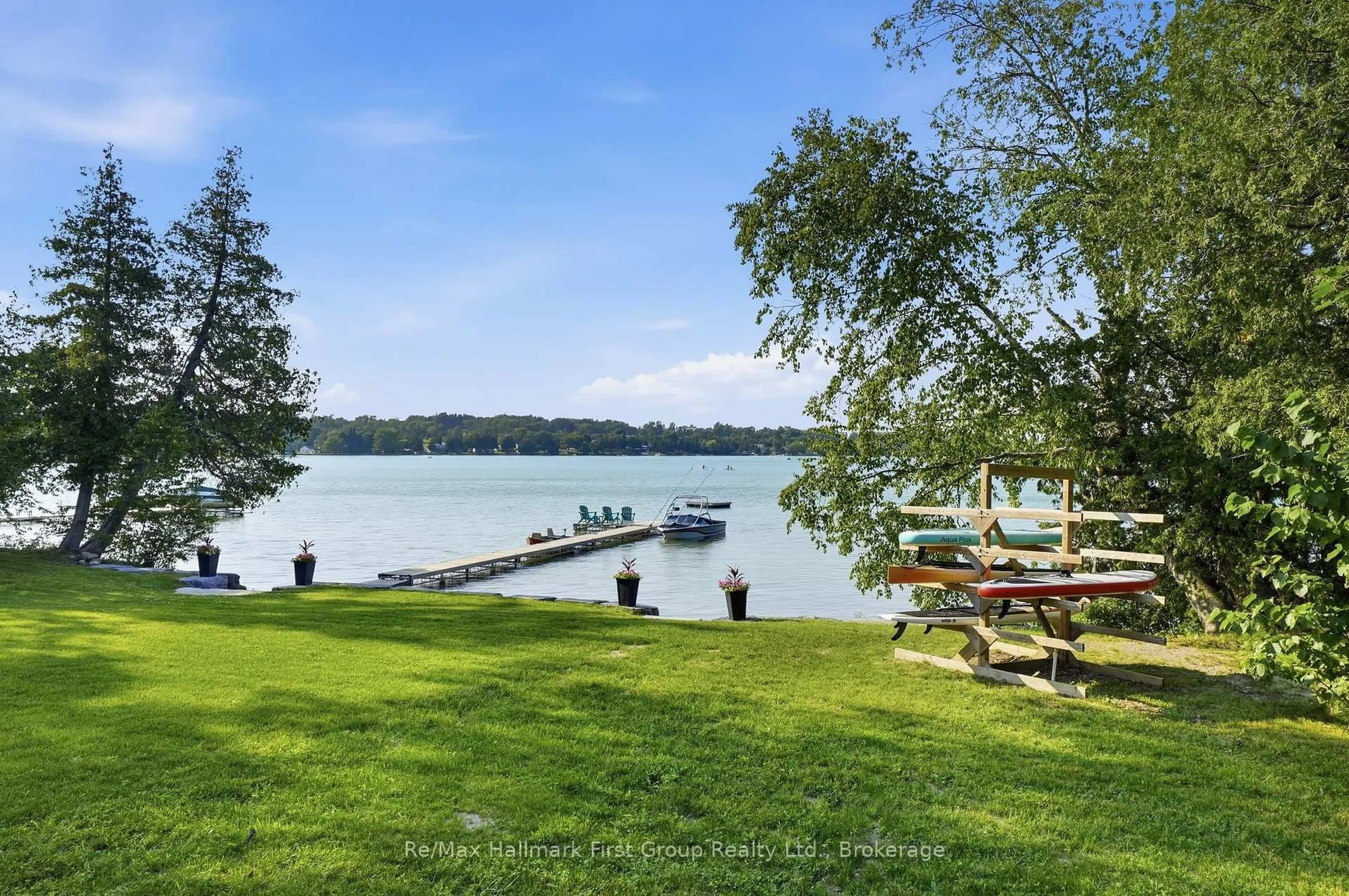 Patio, water/lake/river/ocean view for 14226 Little Lake Rd, Cramahe Ontario K0K 1H0