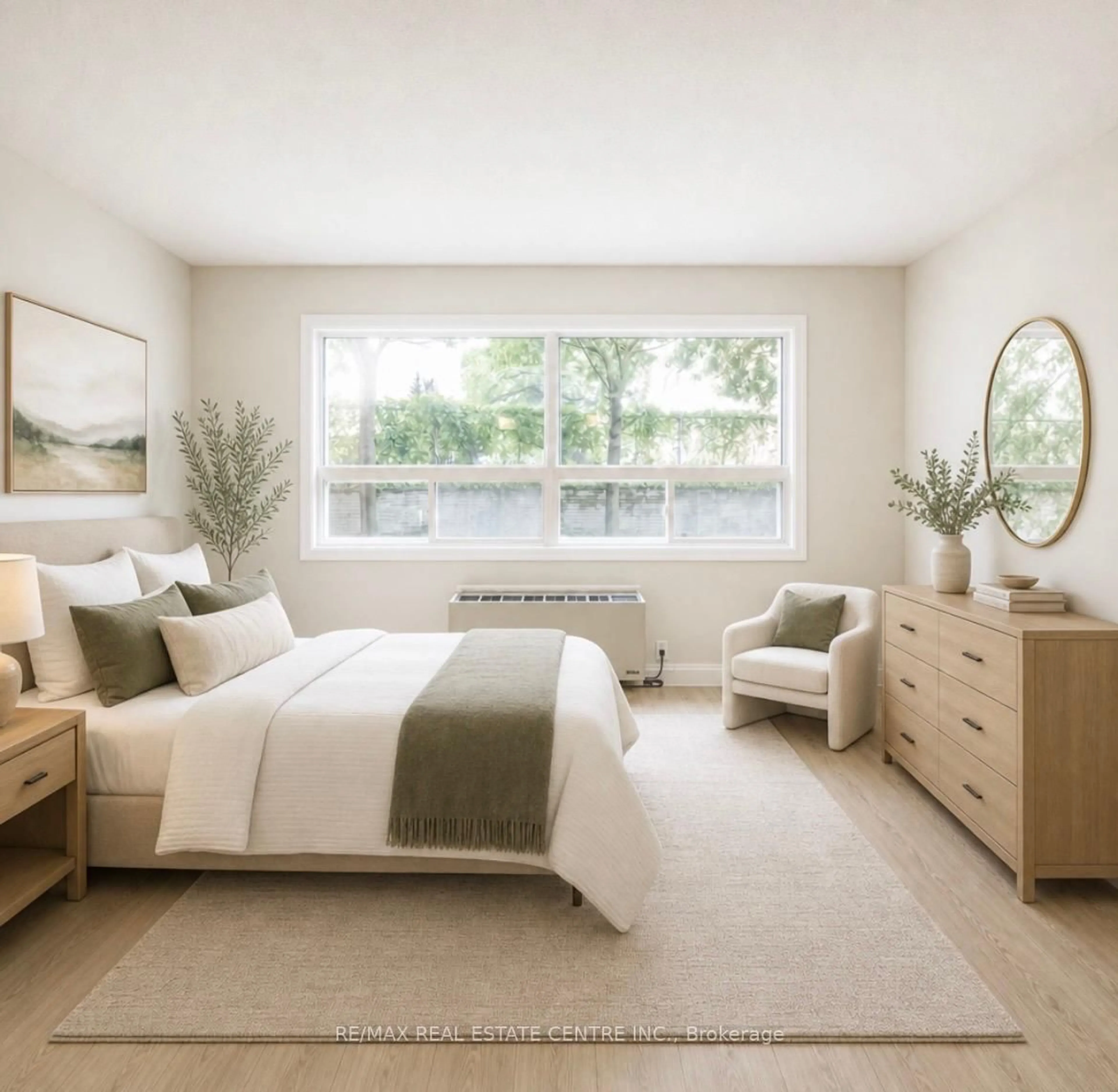 Bedroom with bed, unknown for 30 Hugo Cres #107, Kitchener Ontario N2M 3Z2