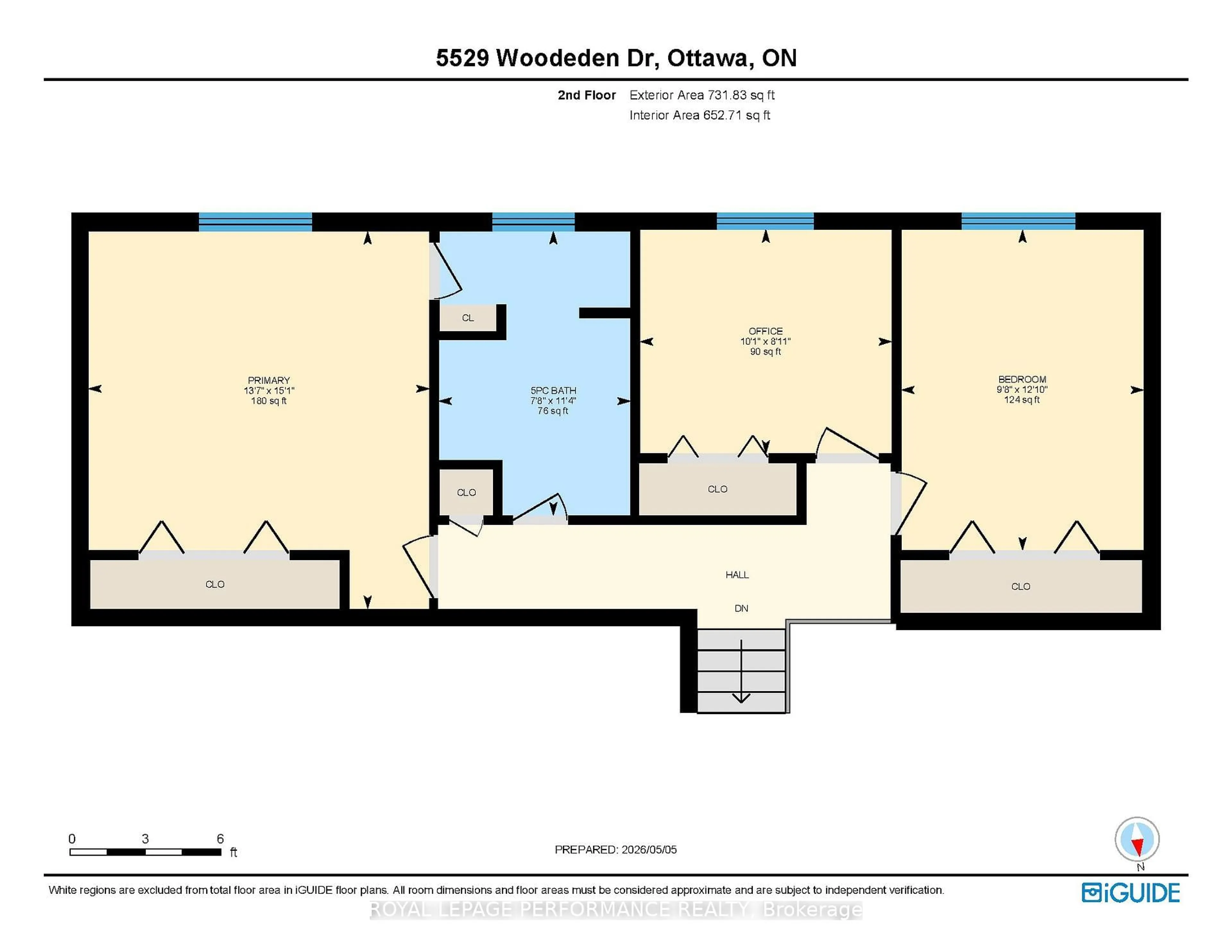 Floor plan for 5529 Woodeden Dr, Ottawa Ontario K4M 1B4