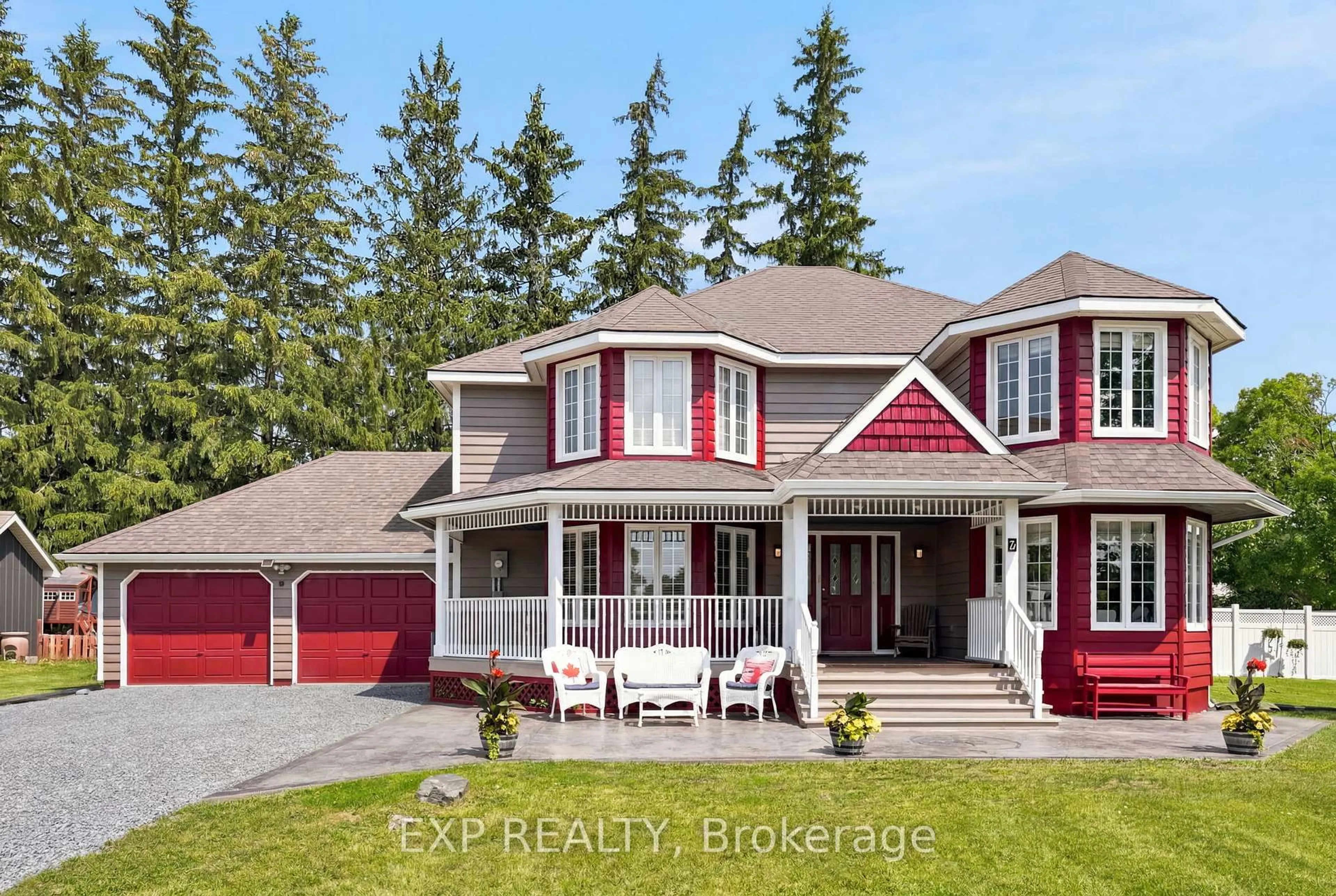 Home with vinyl exterior material, street for 4 Flora St, Kawartha Lakes Ontario K0M 2M0