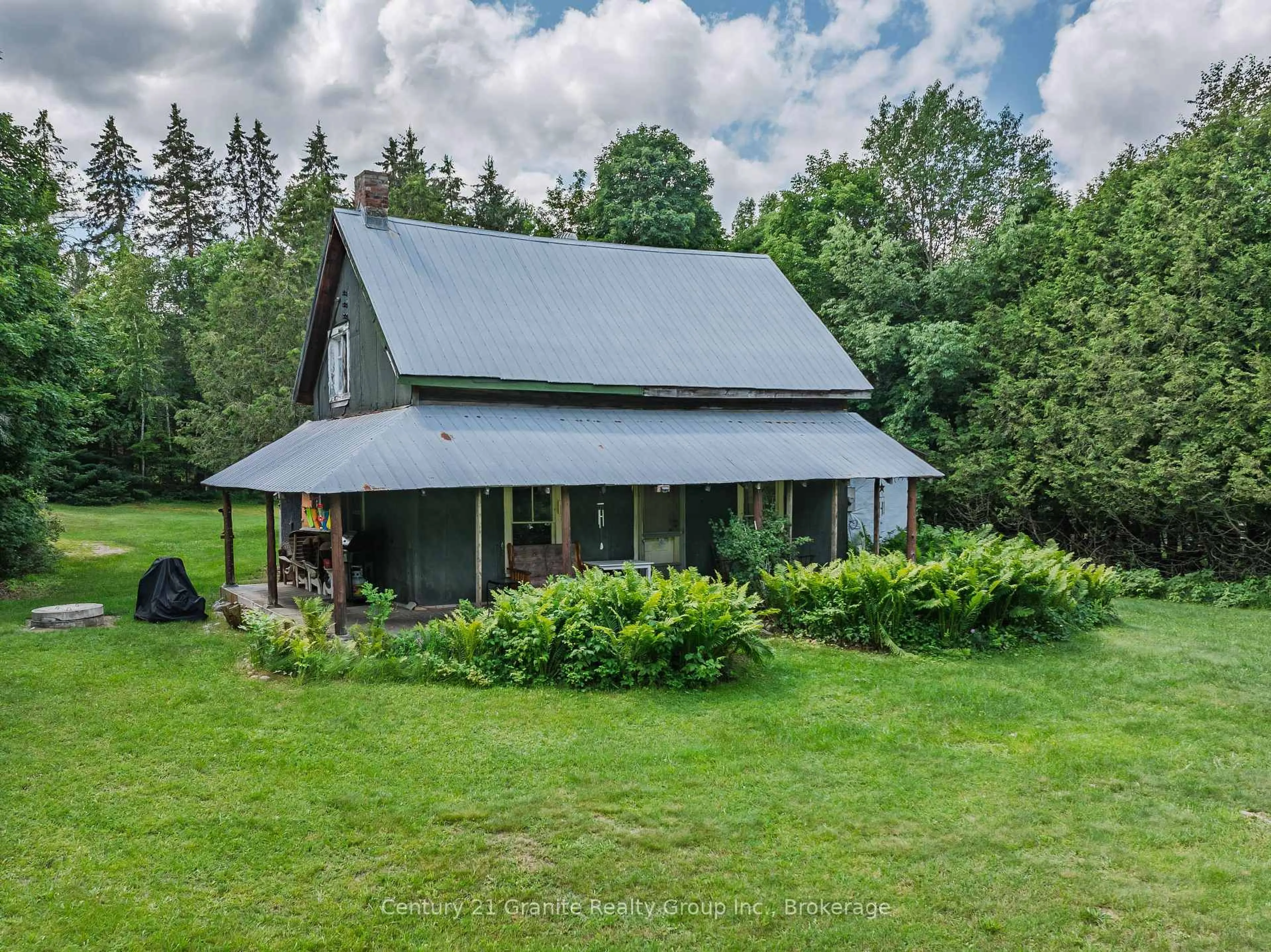 A pic from outside/outdoor area/front of a property/back of a property/a pic from drone, unknown for 1745 Ingoldsby Rd, Minden Hills Ontario K0M 2K0