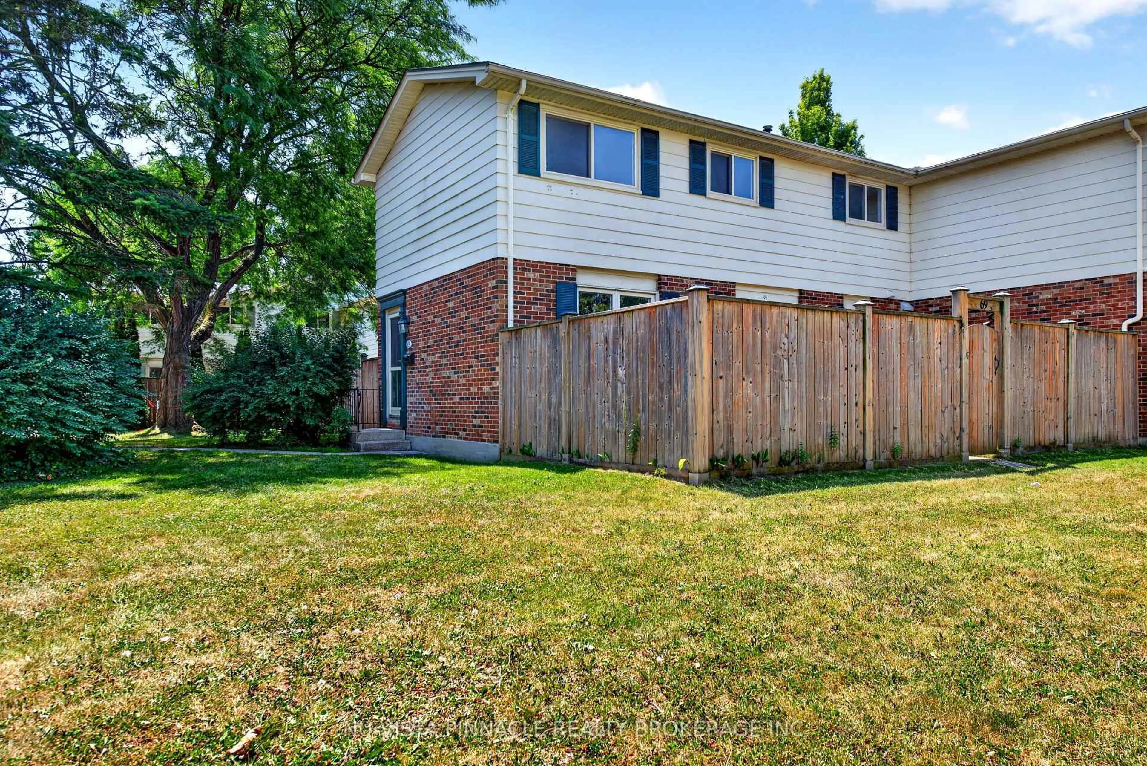 Home with vinyl exterior material, street for 69 Conway Dr, London South Ontario N6E 2H4