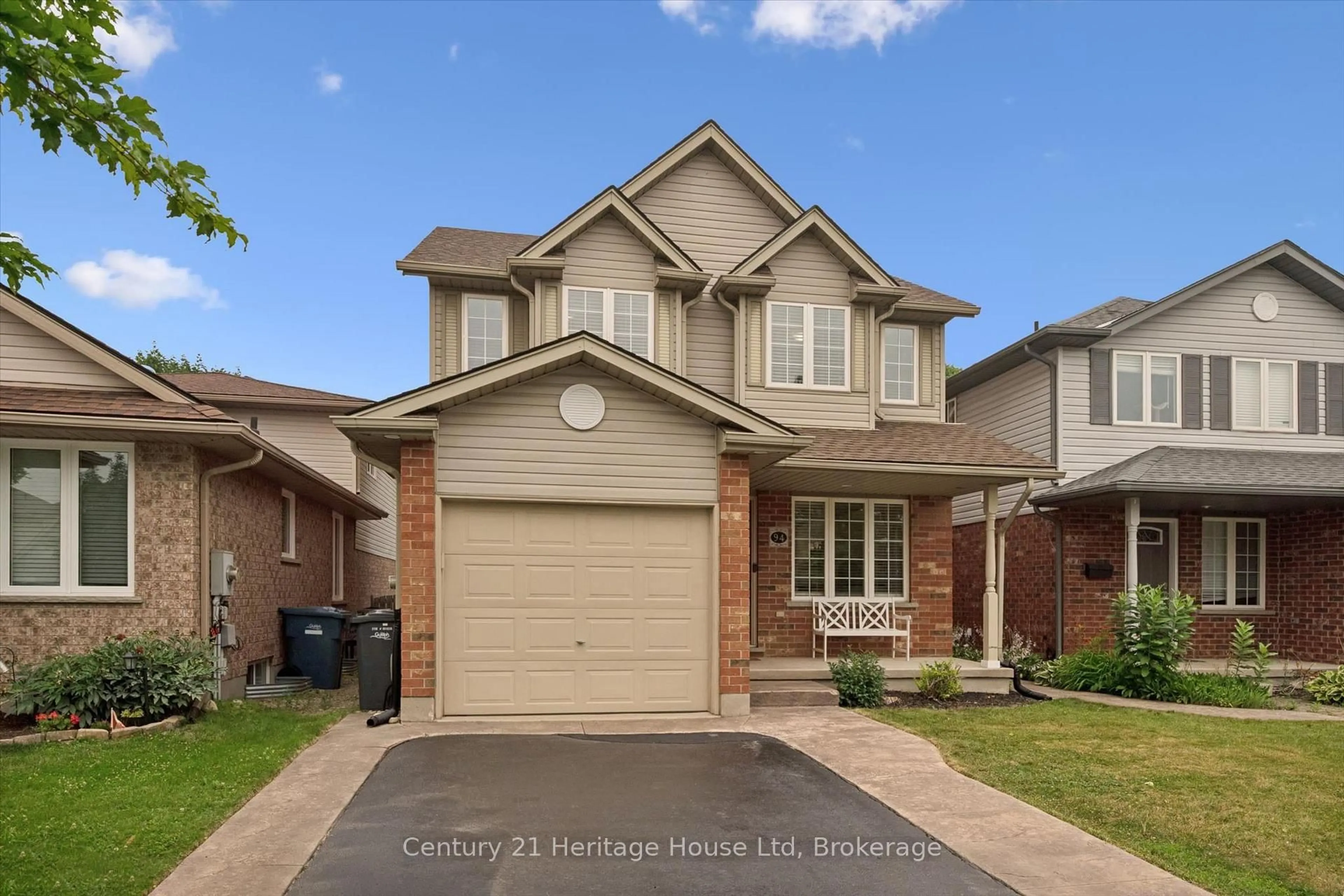 Home with brick exterior material, street for 94 Milson Cres, Guelph Ontario N1C 1G6