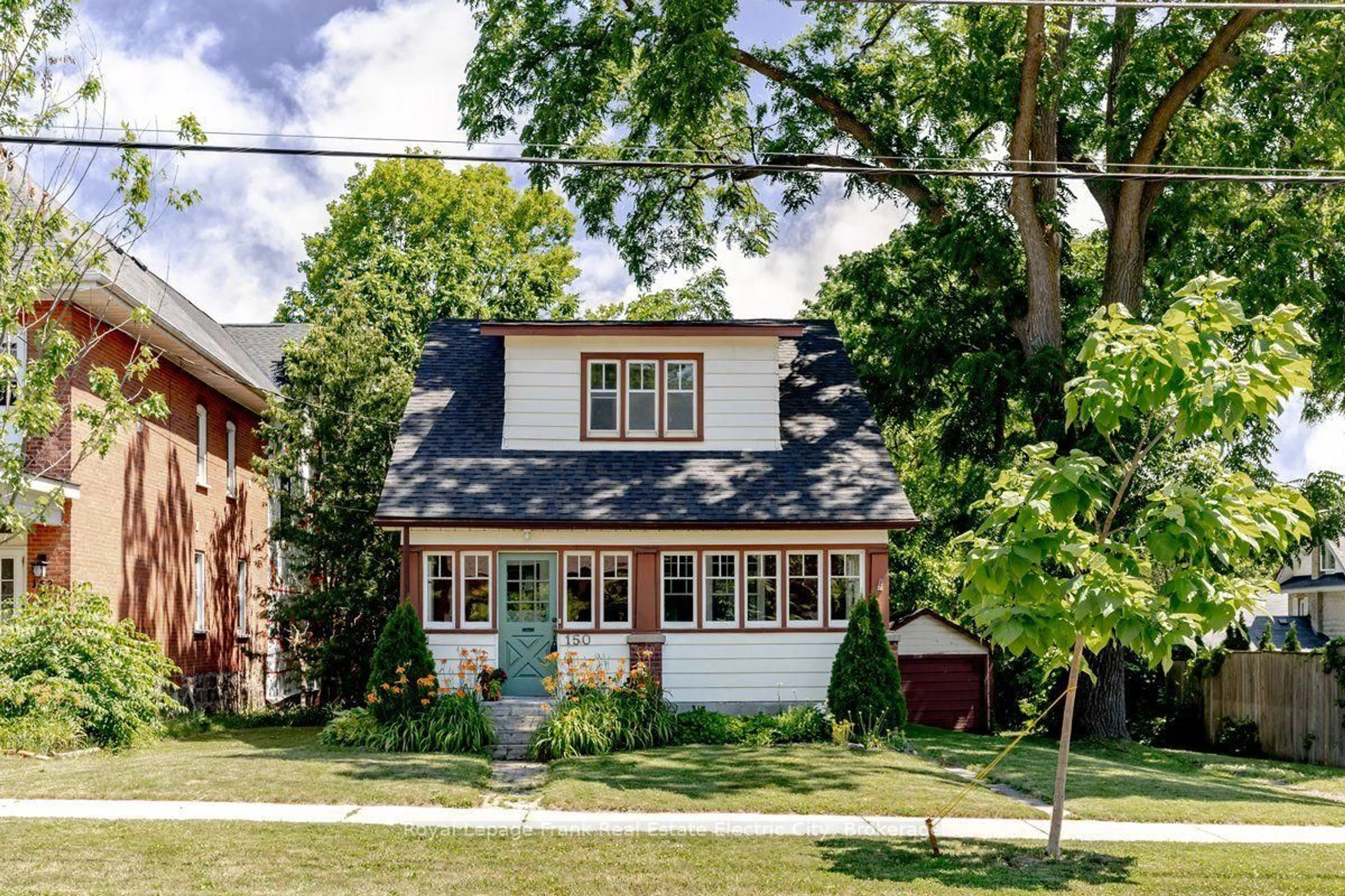 Home with brick exterior material, street for 150 Benson Ave, Peterborough Ontario K9H 5Y3