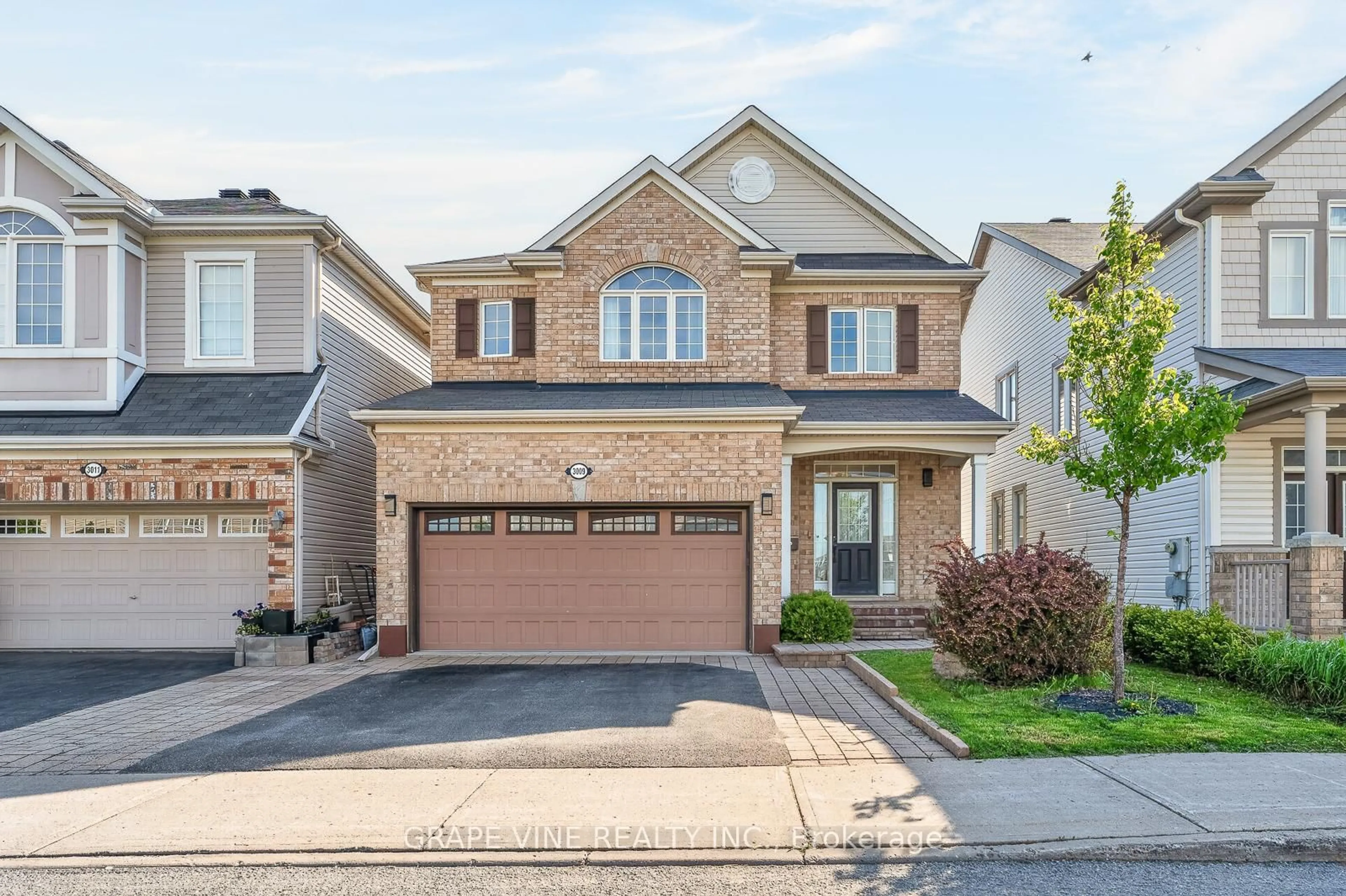 Home with brick exterior material, street for 3009 FRESHWATER Way, Ottawa Ontario K2J 5J8