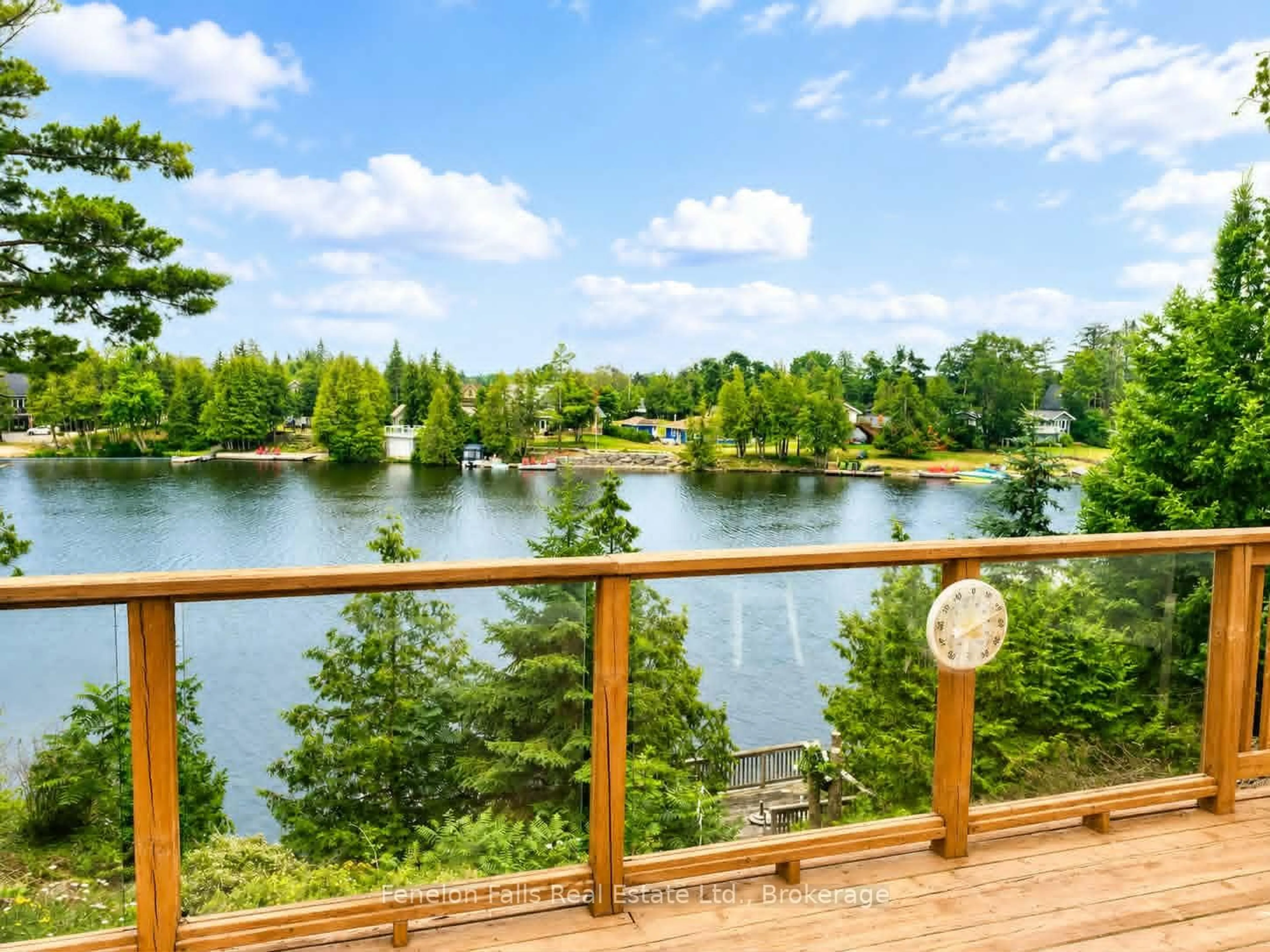 Patio, water/lake/river/ocean view for 226 Francis St, Kawartha Lakes Ontario K0M 1N0