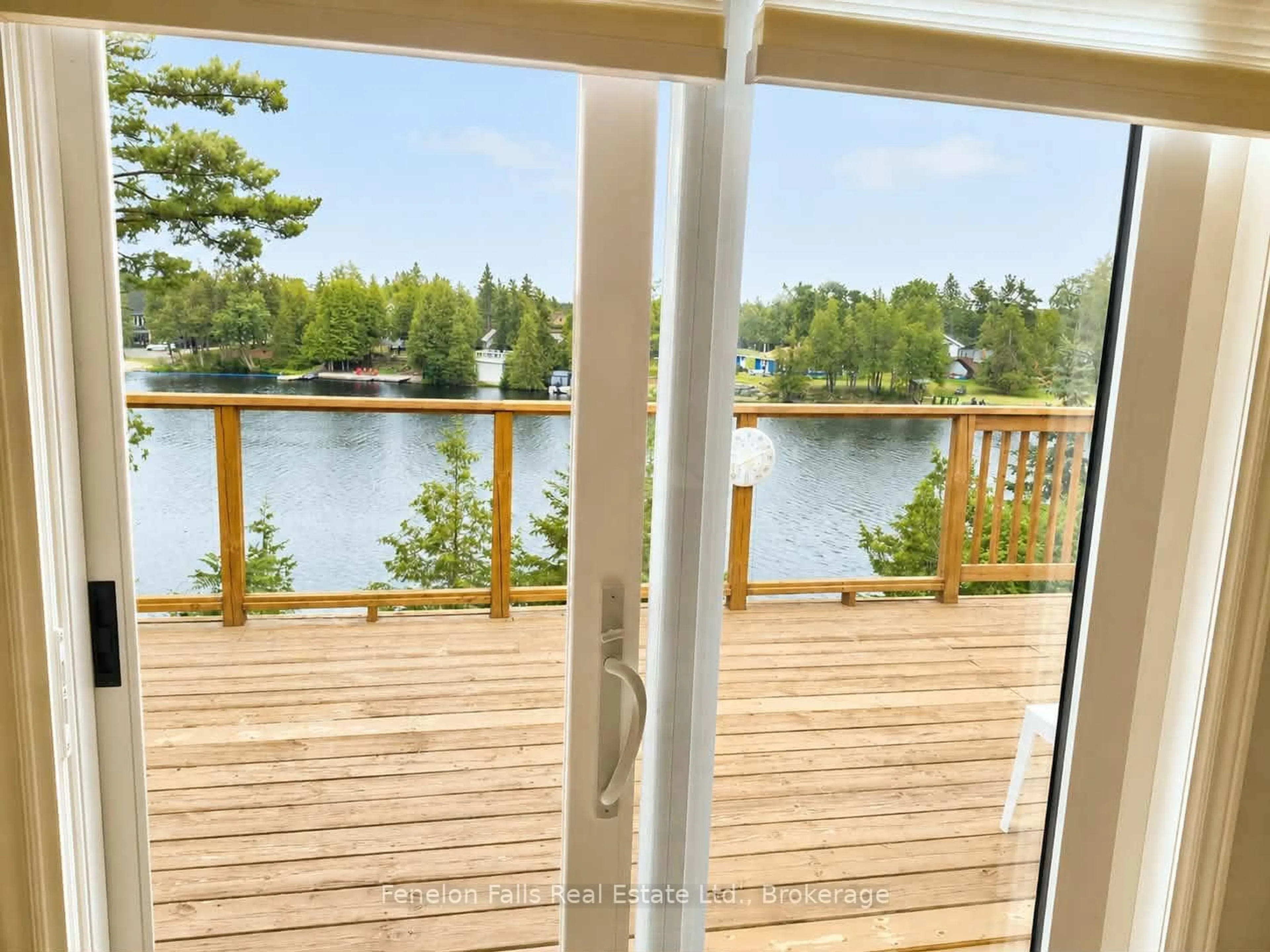 Patio, water/lake/river/ocean view for 226 Francis St, Kawartha Lakes Ontario K0M 1N0