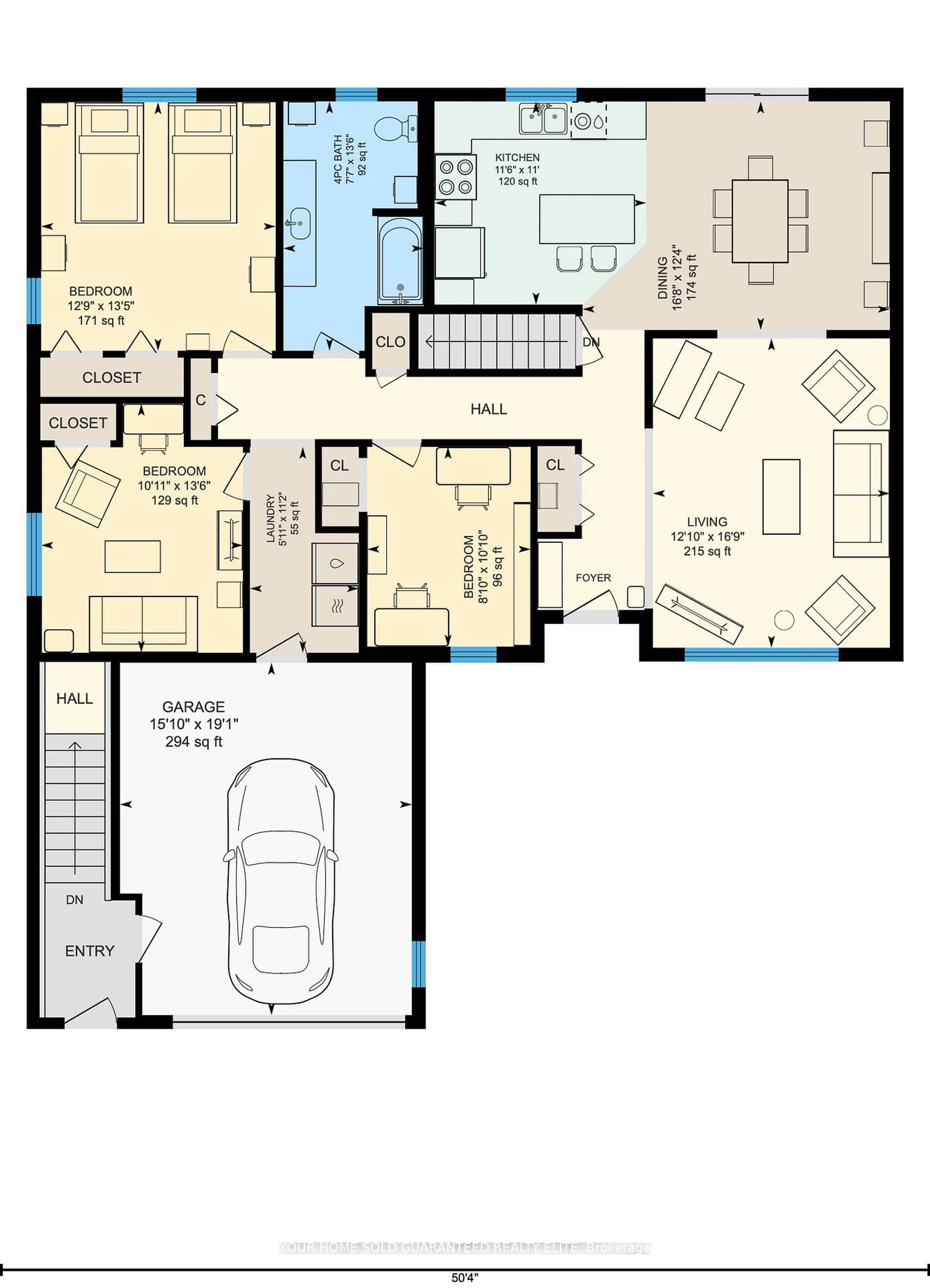 Floor plan for 213 Margaret St, Minto Ontario N0G 1Z0