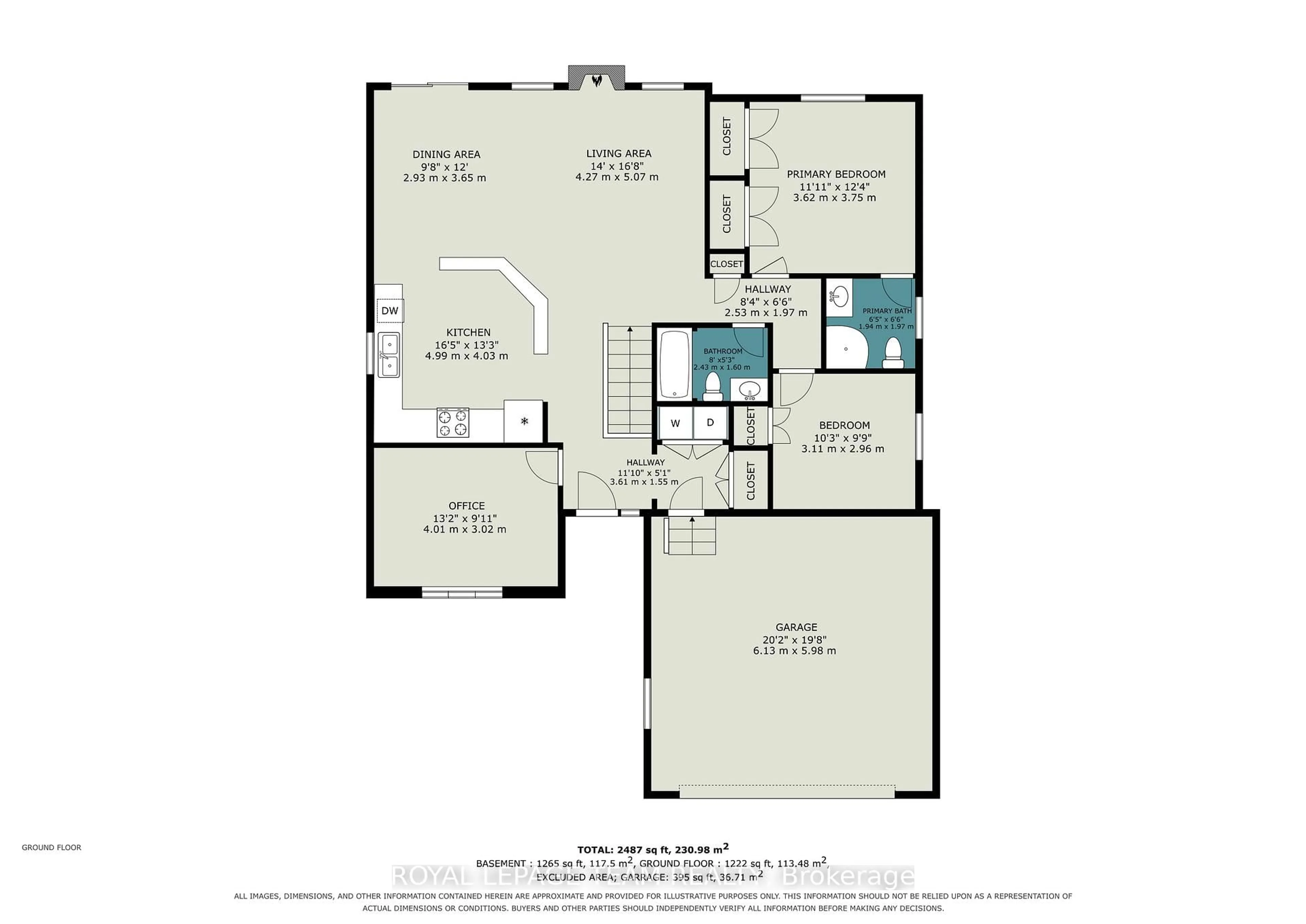 Floor plan for 33 Prime Pl, Carleton Place Ontario K7C 4V6