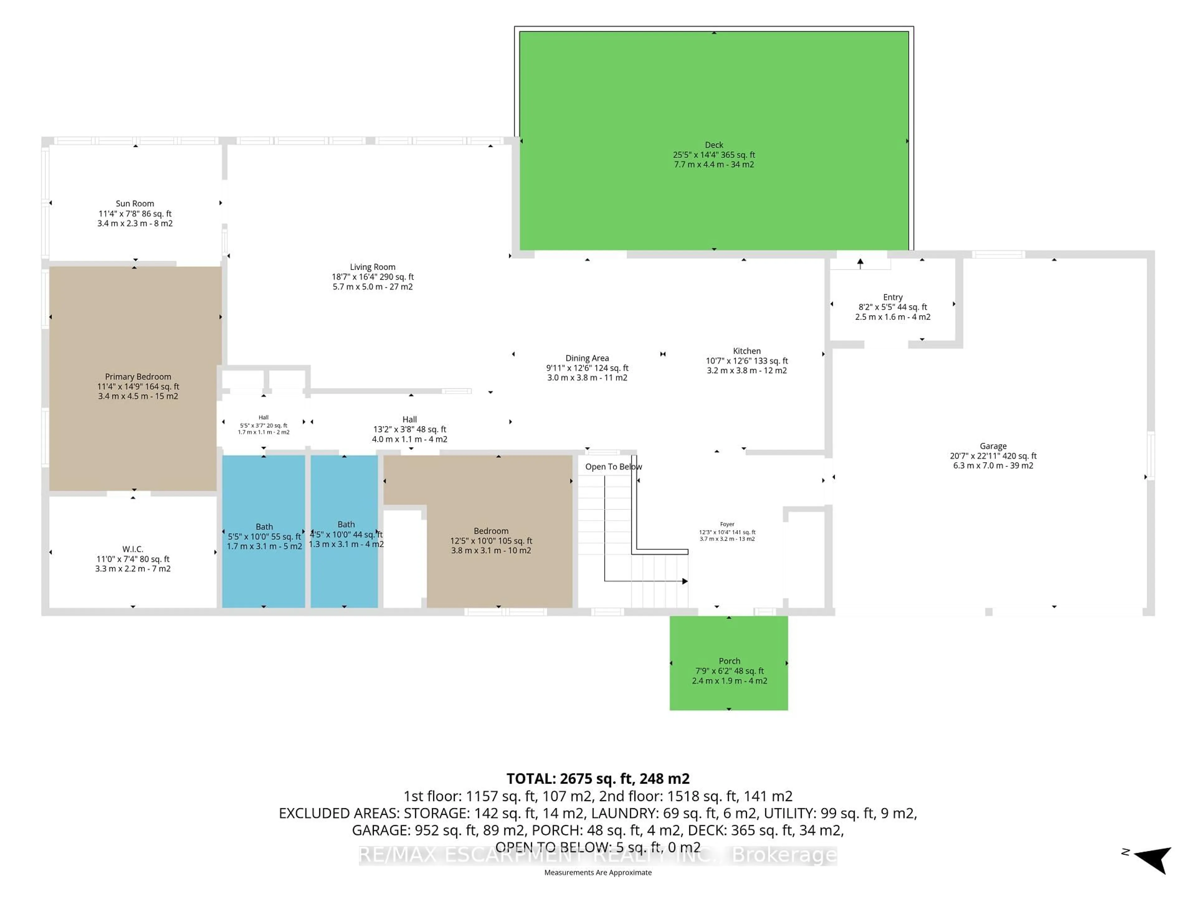 Floor plan for 1609 NORTH BAPTISTE LAKE Rd, Maynooth Ontario K0L 2S0