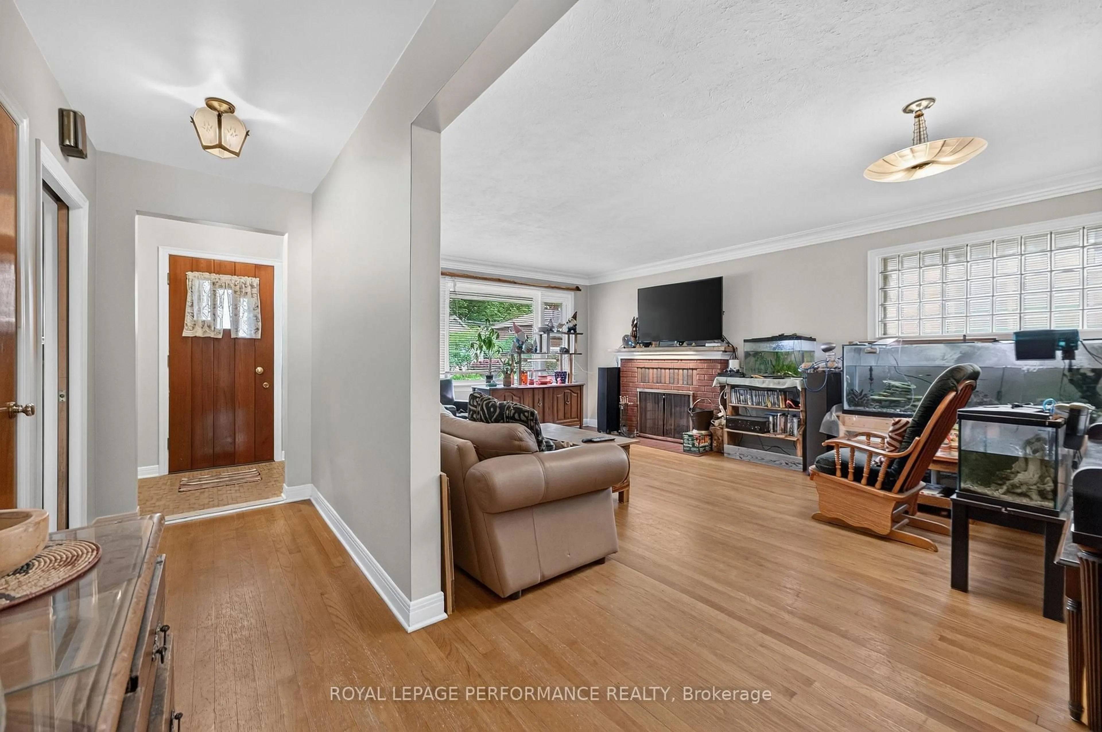 Living room with furniture, unknown for 245 Compton Ave, Ottawa Ontario K2B 5A9