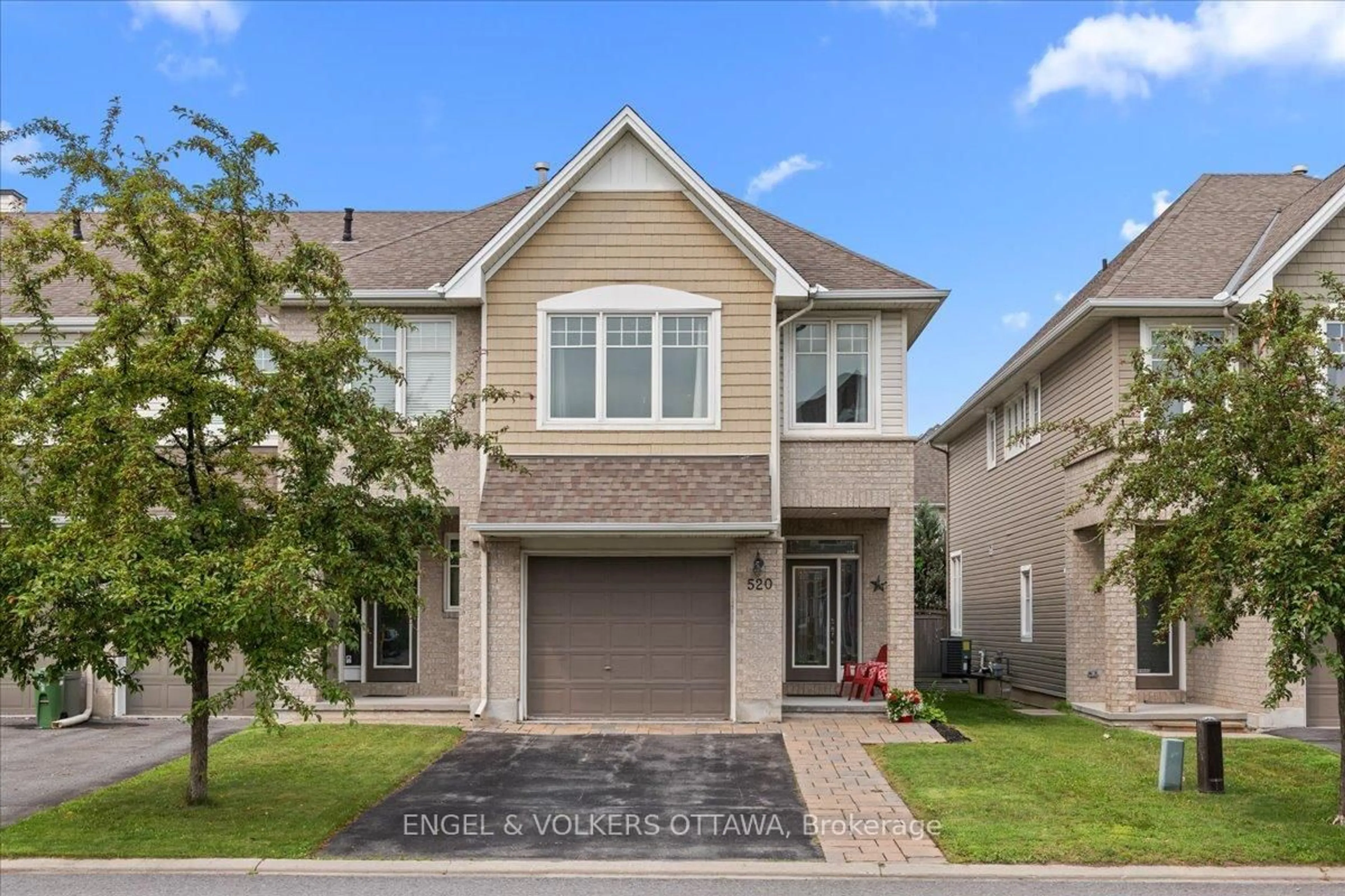 Home with brick exterior material, street for 520 Rochefort Circ, Ottawa Ontario K4A 0M8