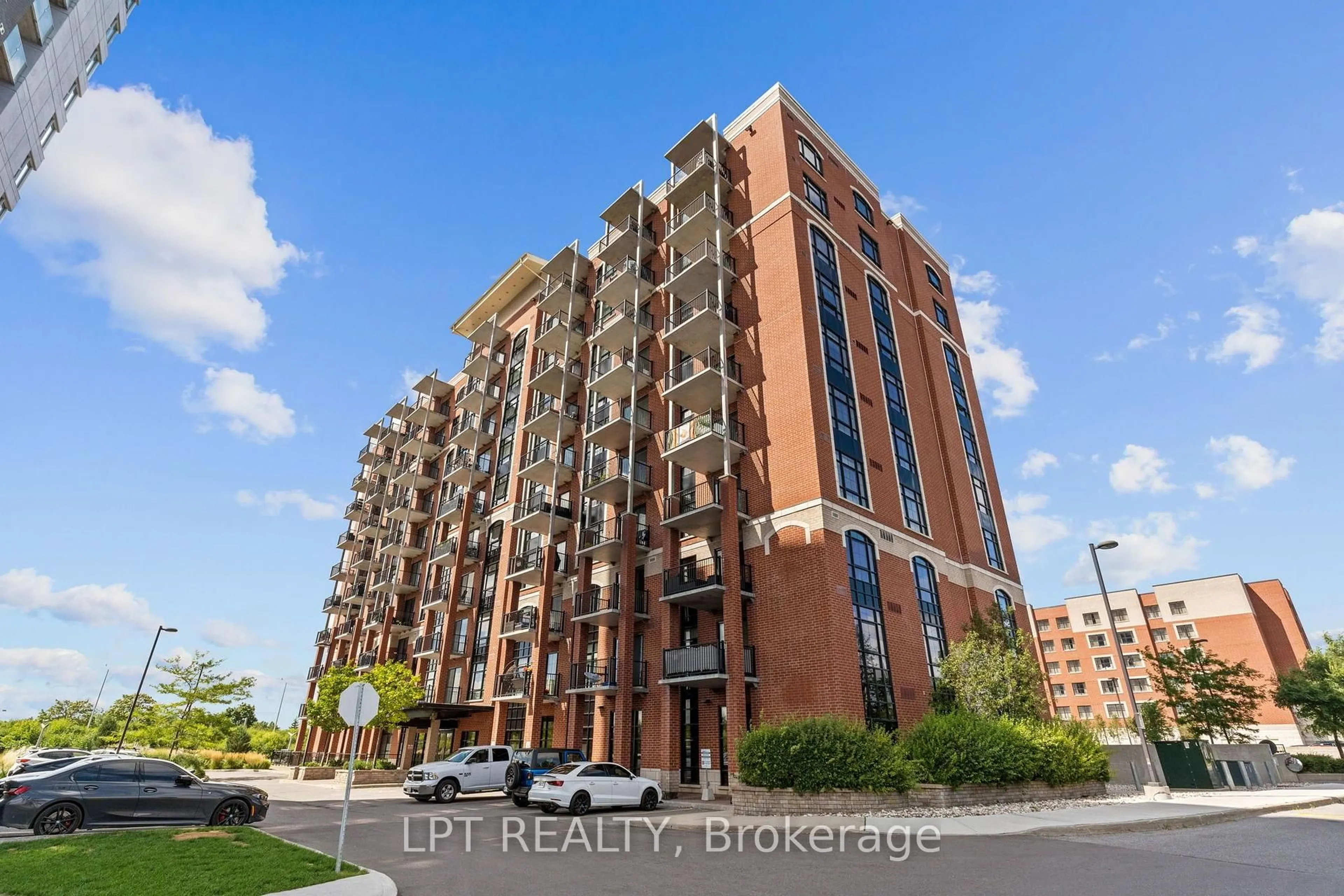 A pic from outside/outdoor area/front of a property/back of a property/a pic from drone, building for 555 Anand Private #707, Ottawa Ontario K1V 2R7