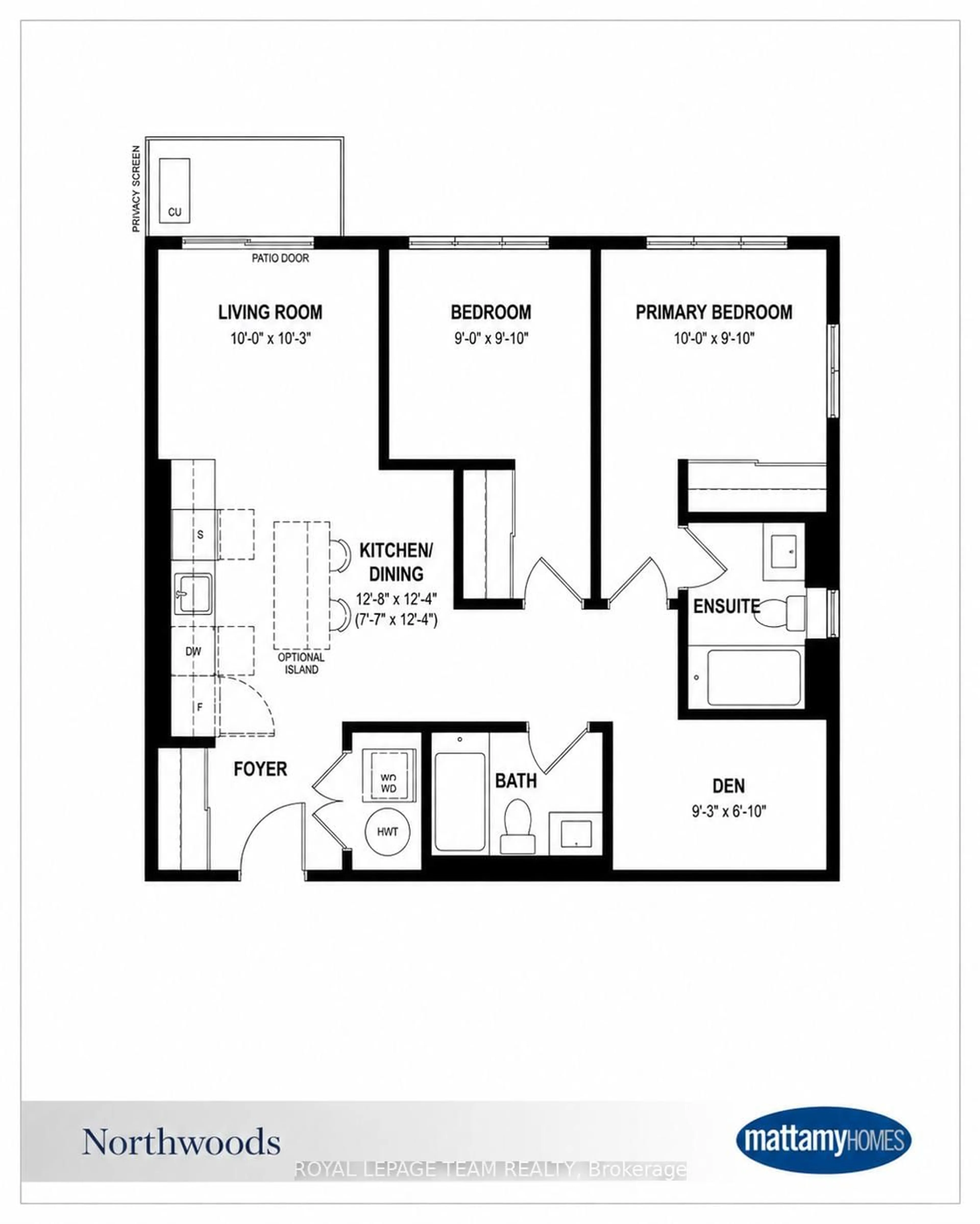 Floor plan for 6201 Linseed Rd, Kanata Ontario K2K 1K7