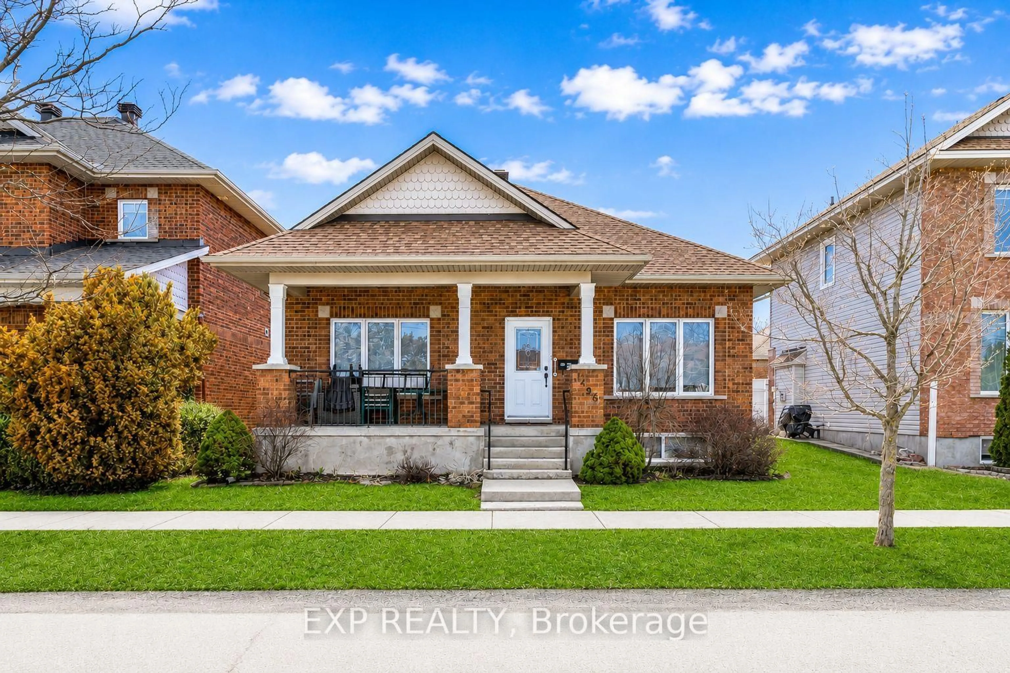 Home with brick exterior material, street for 1496 Queensdale Ave, Ottawa Ontario K1T 4G3