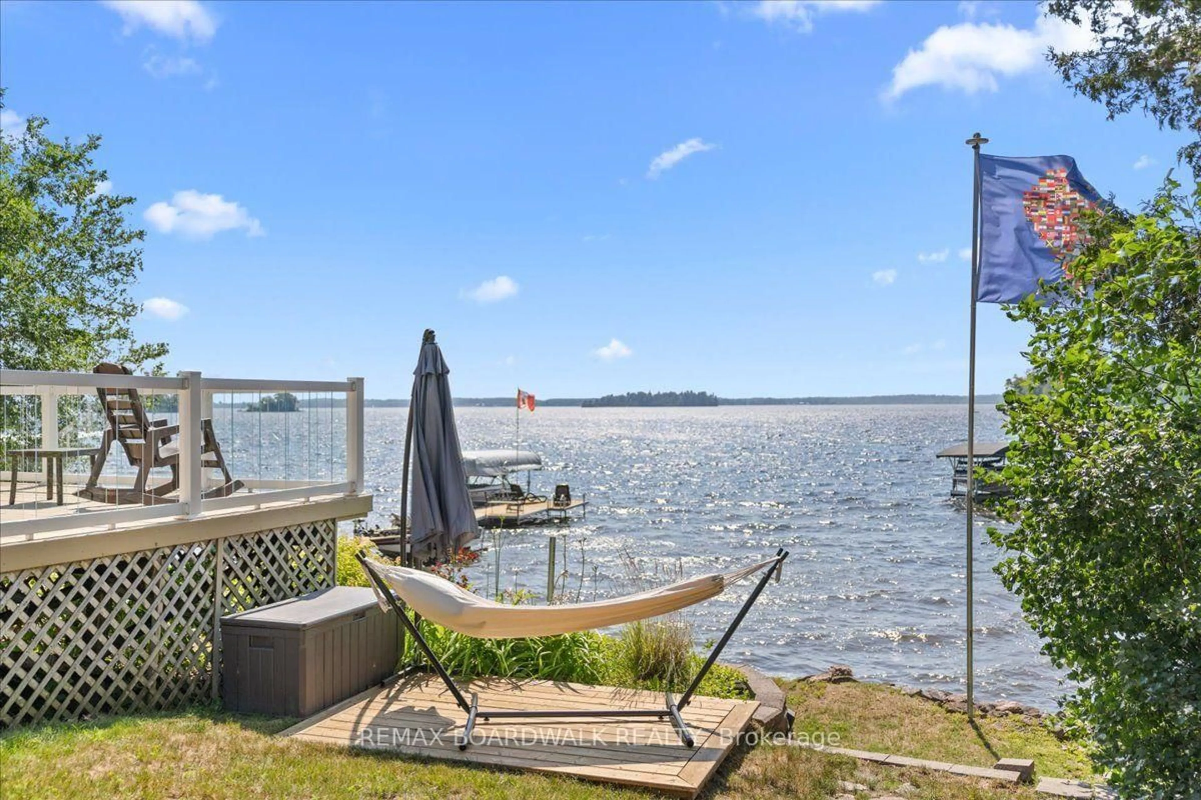 Patio, water/lake/river/ocean view for 111 Charlie Dr, Carleton Place Ontario K7C 4K8