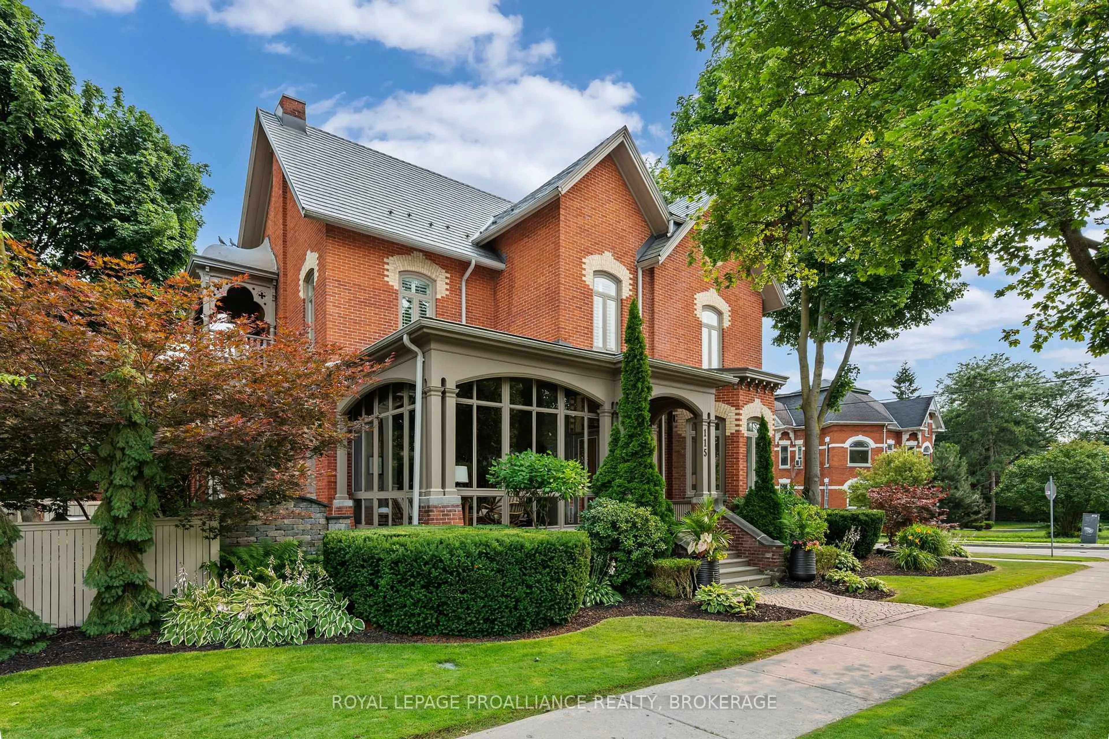 Home with brick exterior material, street for 115 Bridge St, Belleville Ontario K8N 1M4