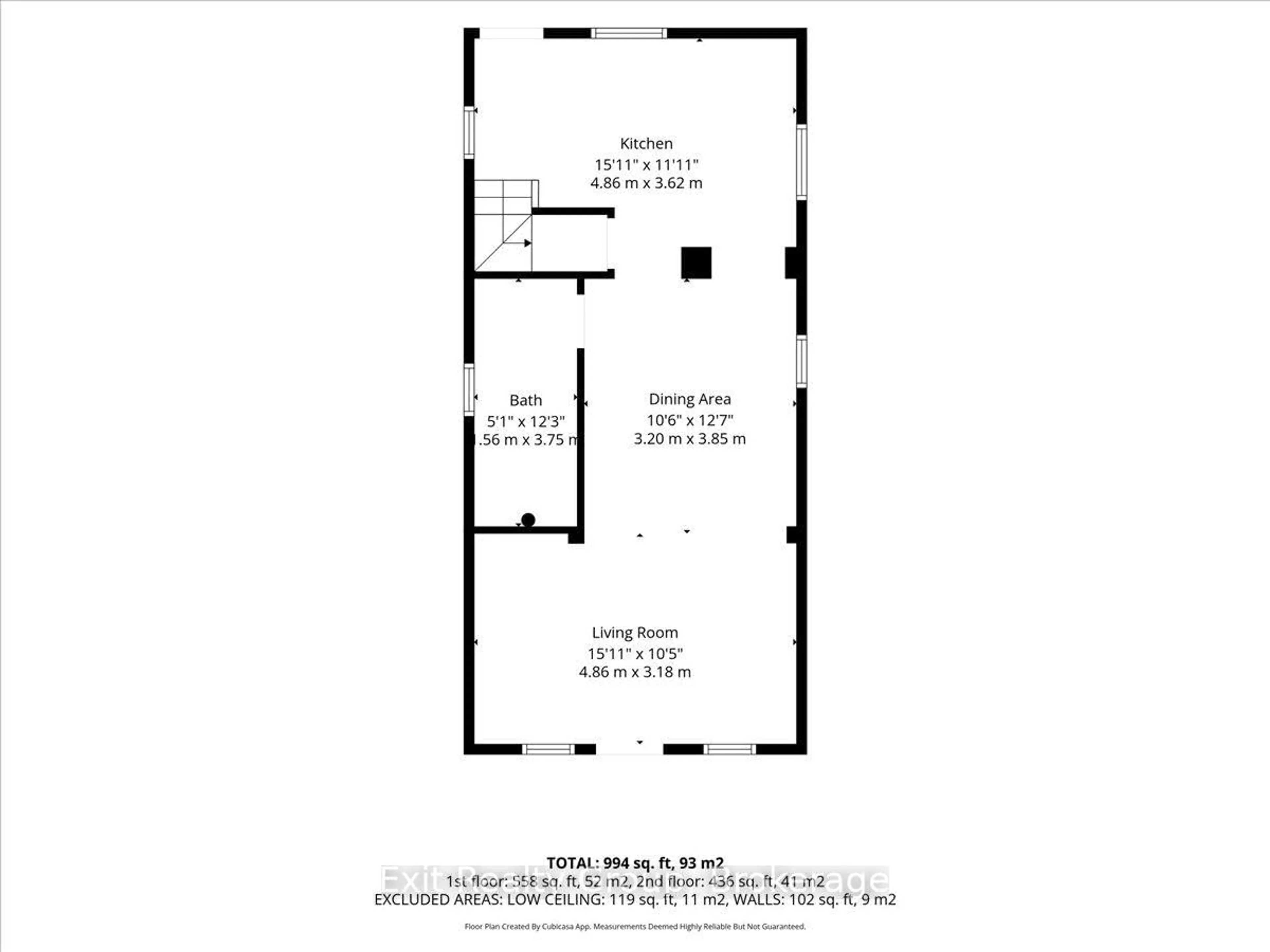 Floor plan for 90 Palace Rd, Greater Napanee Ontario K7R 3B3