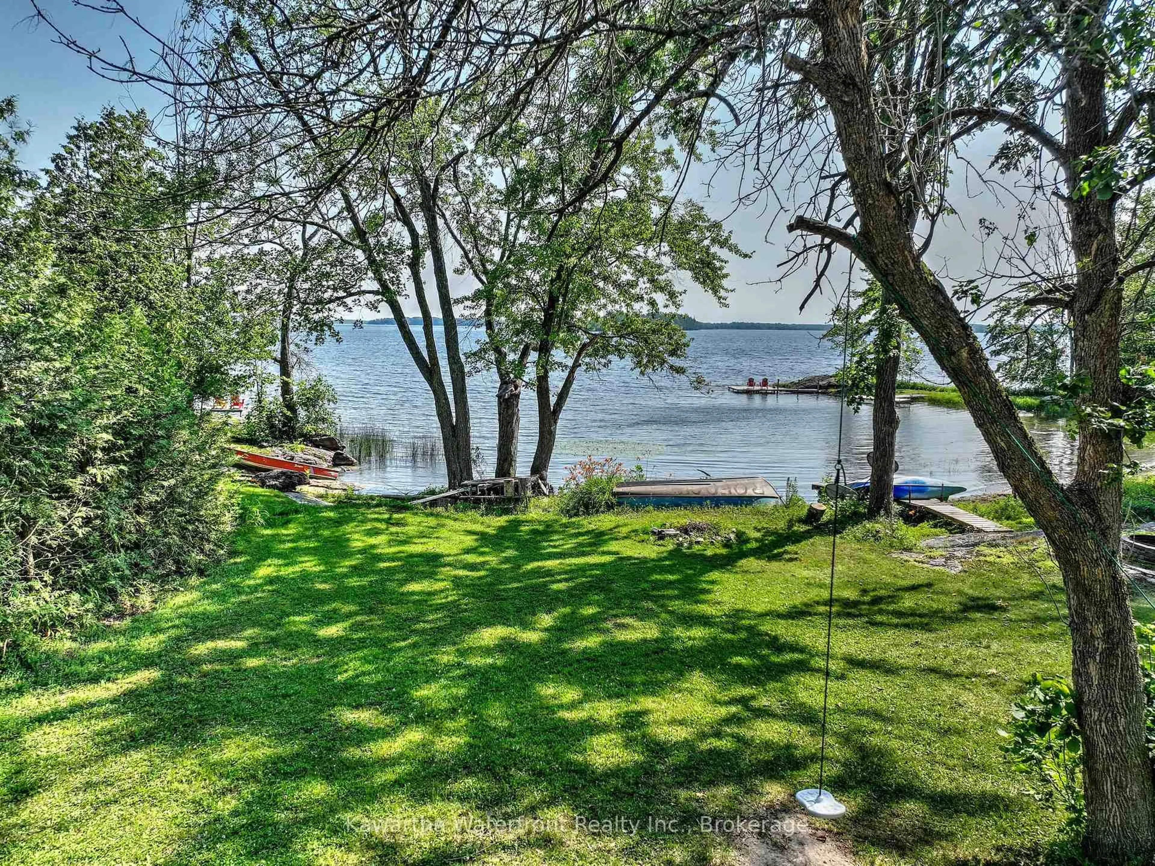 Patio, water/lake/river/ocean view for 129 McCrackin Ave, Kawartha Lakes Ontario L0K 1W0