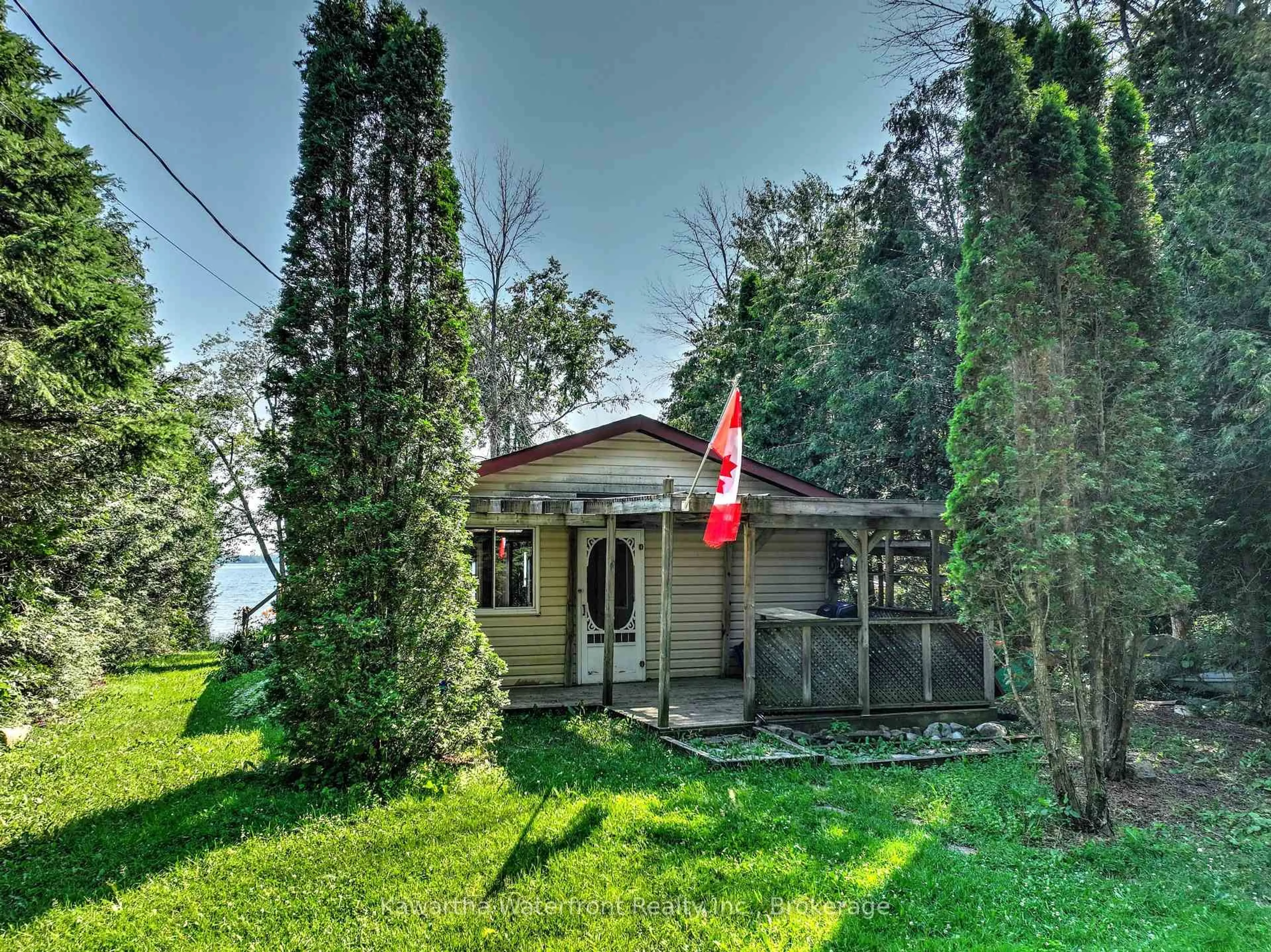 A pic from outside/outdoor area/front of a property/back of a property/a pic from drone, unknown for 129 McCrackin Ave, Kawartha Lakes Ontario L0K 1W0