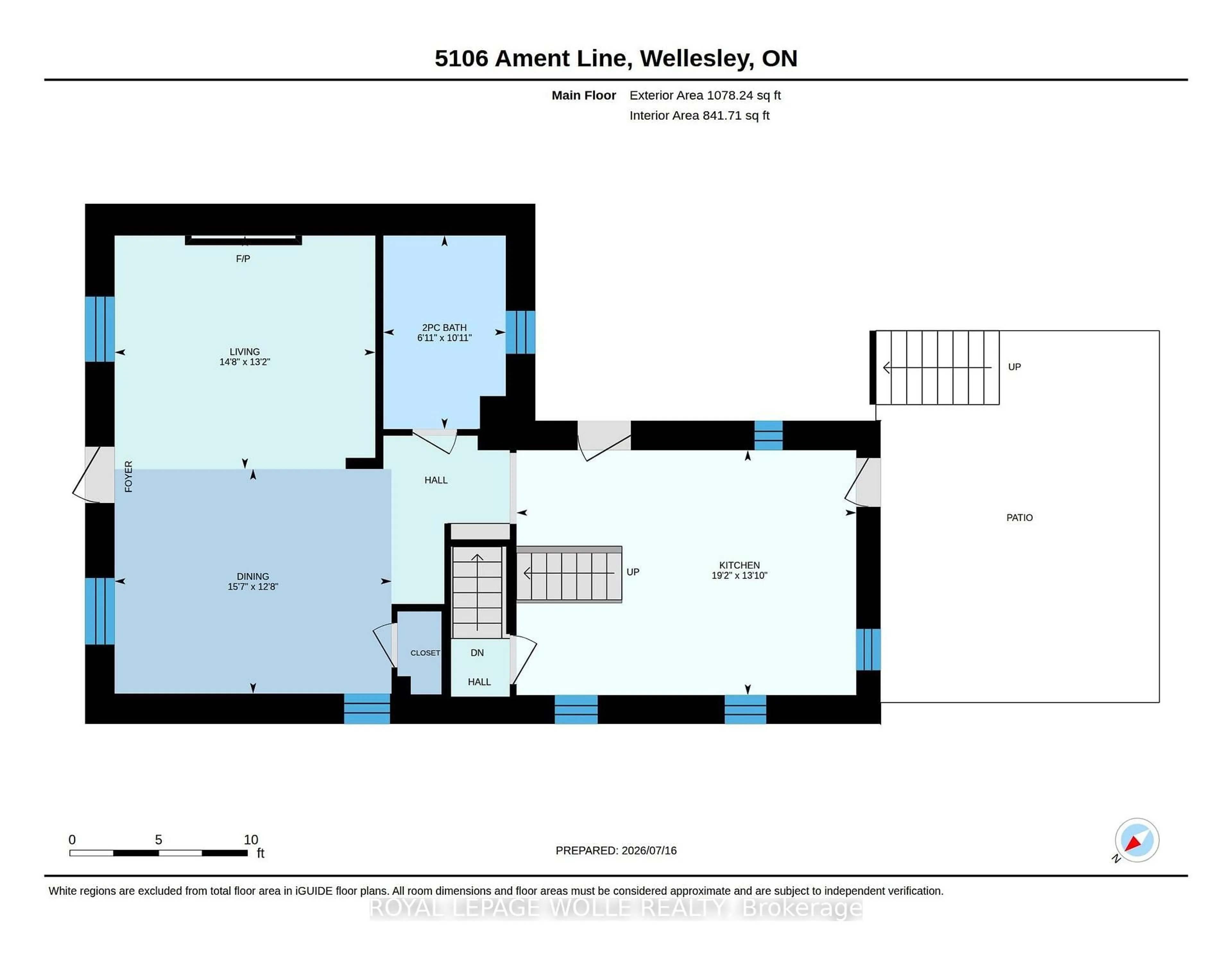 Floor plan for 5106 Ament Line, Wellesley Ontario N0B 2A0