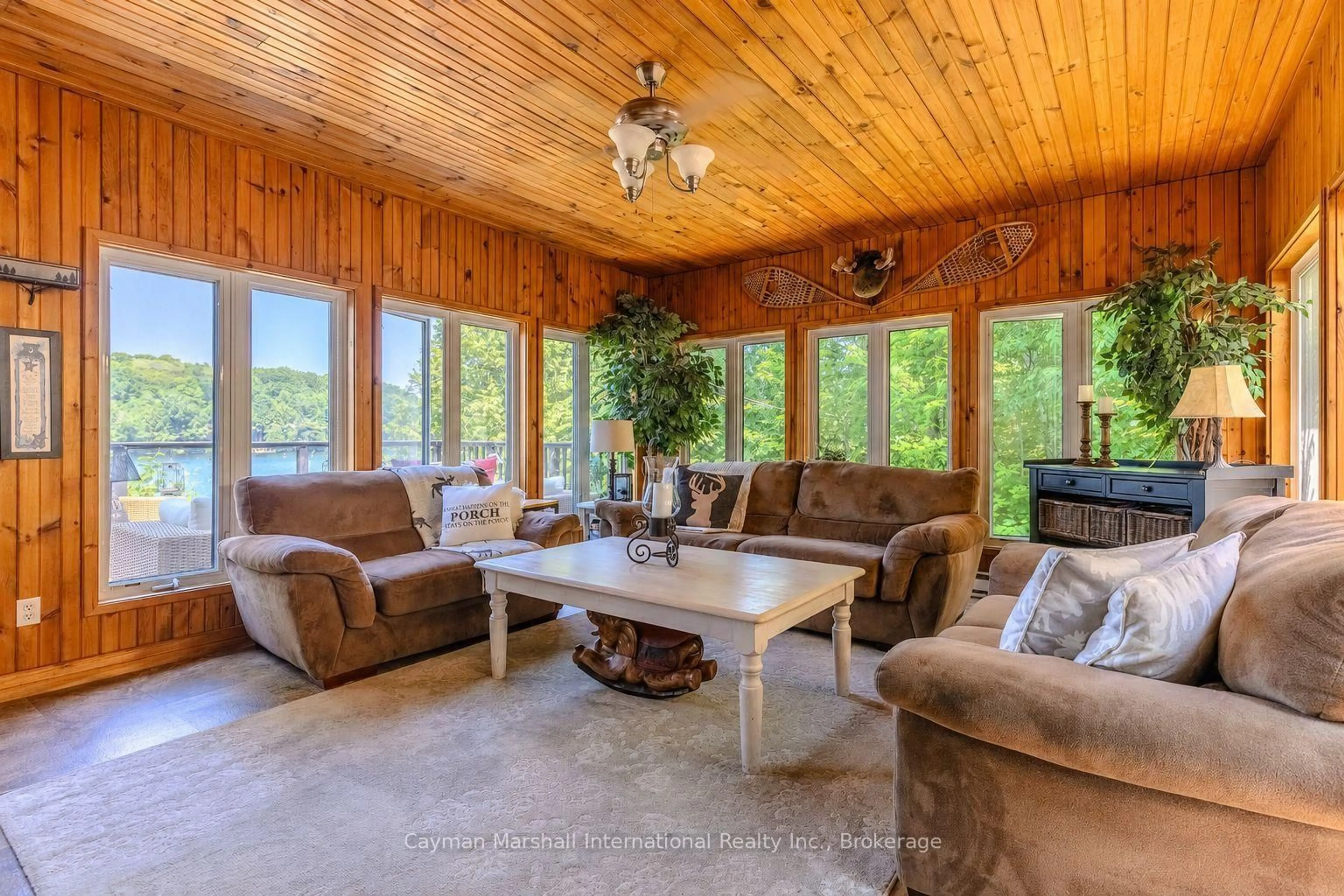 Living room with furniture, unknown for 182B Christie Bay Rd, Seguin Ontario P2A 2W8