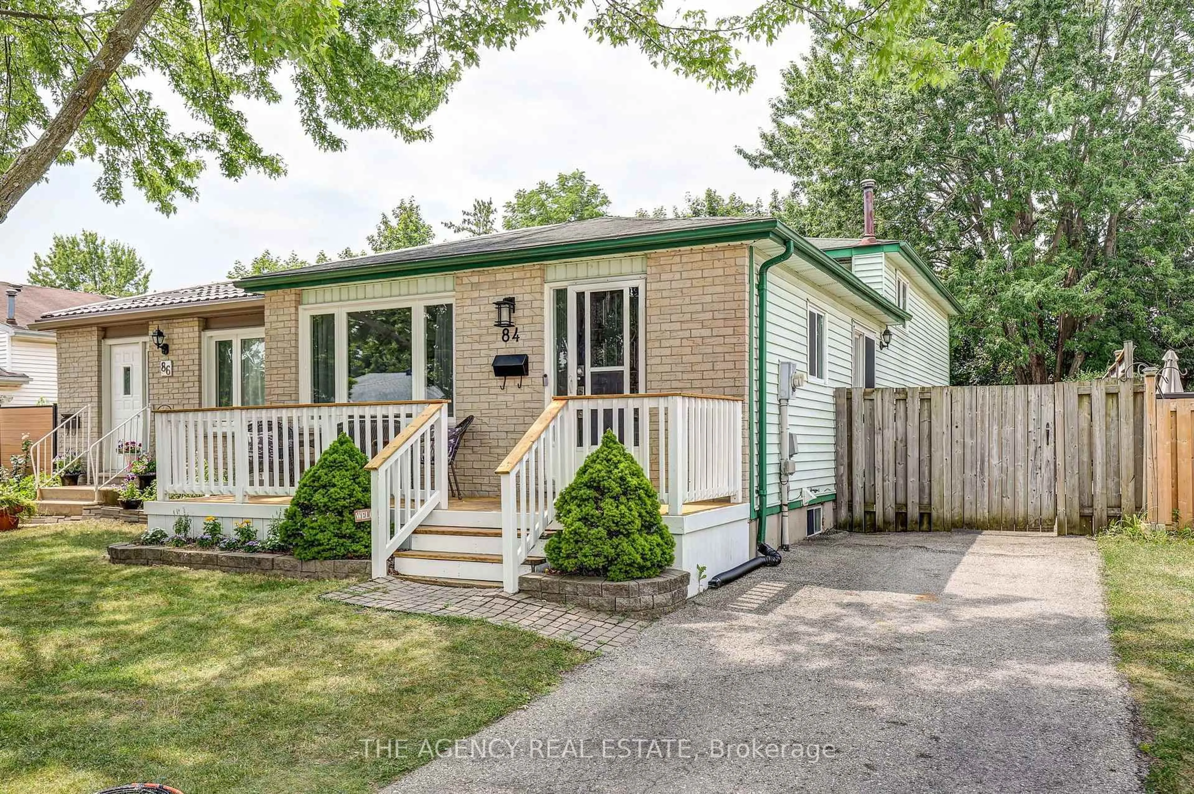 Home with vinyl exterior material, street for 84 Adswood Rd, London South Ontario N6E 2W1