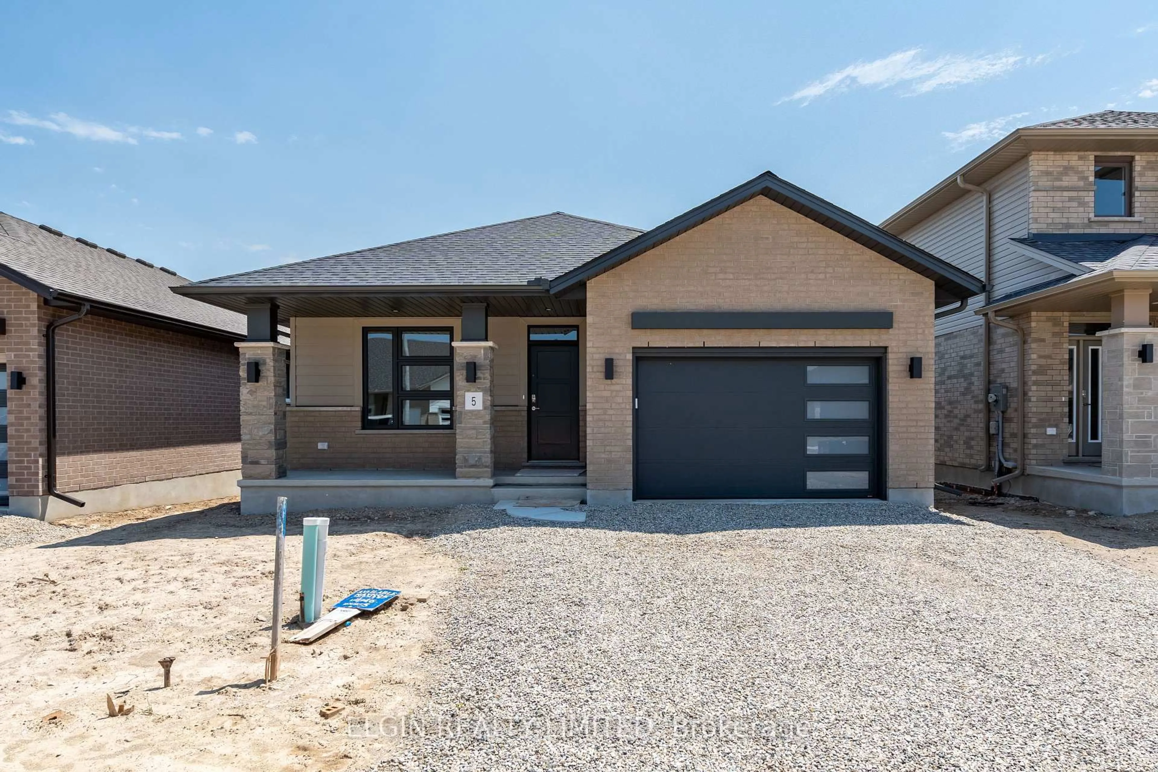 Home with brick exterior material, street for 5 Finch St, Tillsonburg Ontario N4G 0L9