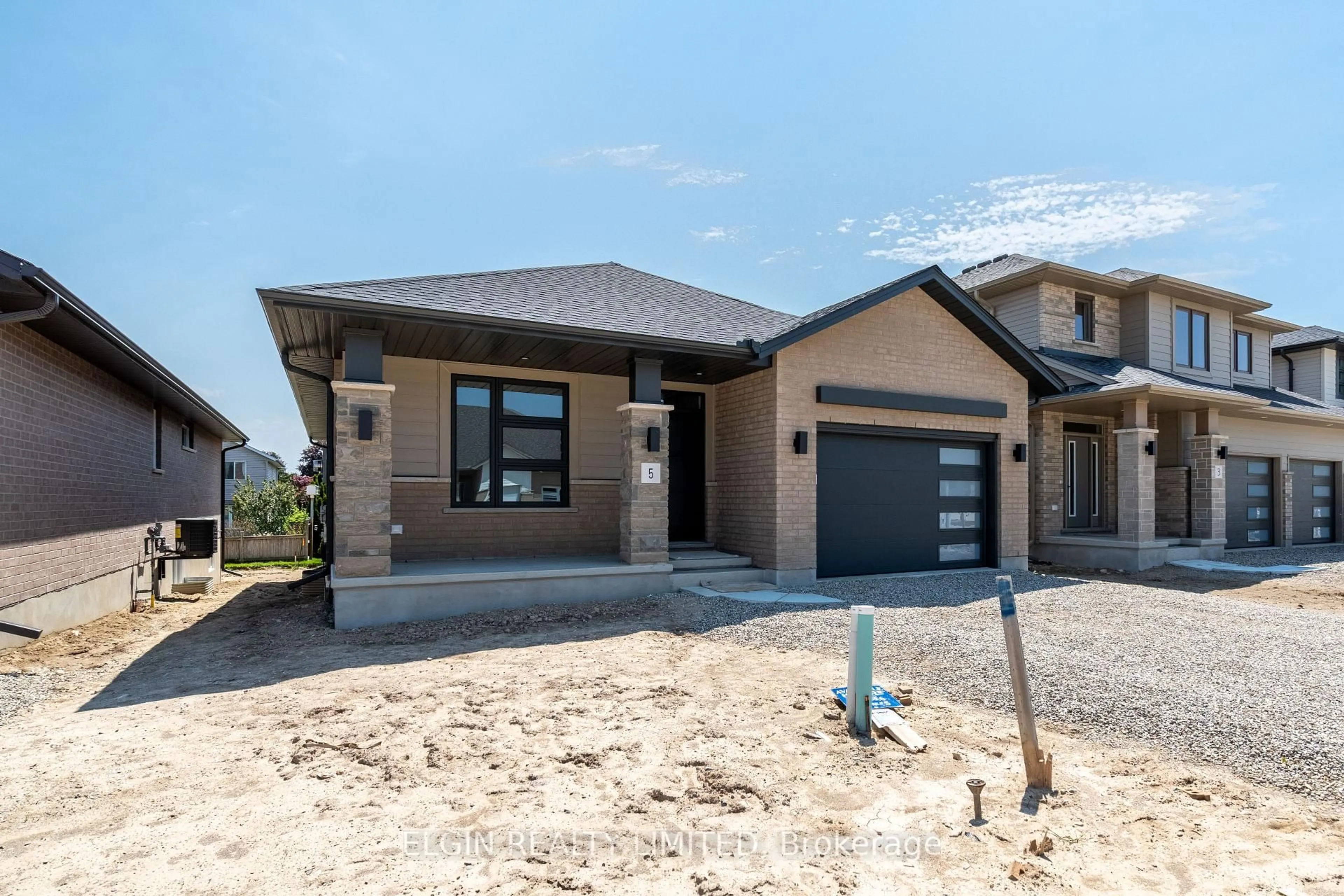Home with brick exterior material, street for 5 Finch St, Tillsonburg Ontario N4G 0L9