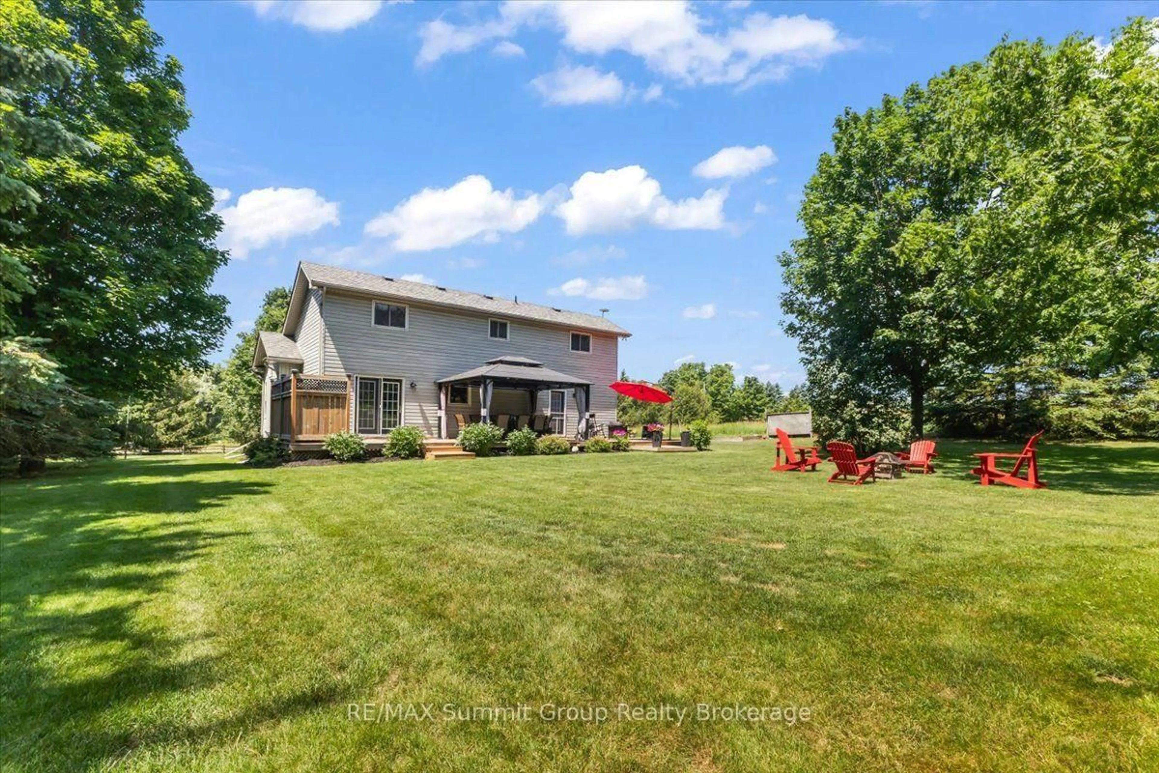 A pic from outside/outdoor area/front of a property/back of a property/a pic from drone, water/lake/river/ocean view for 556017 Mulmur-Melancthon Townline, Mulmur Ontario L9V 0A3