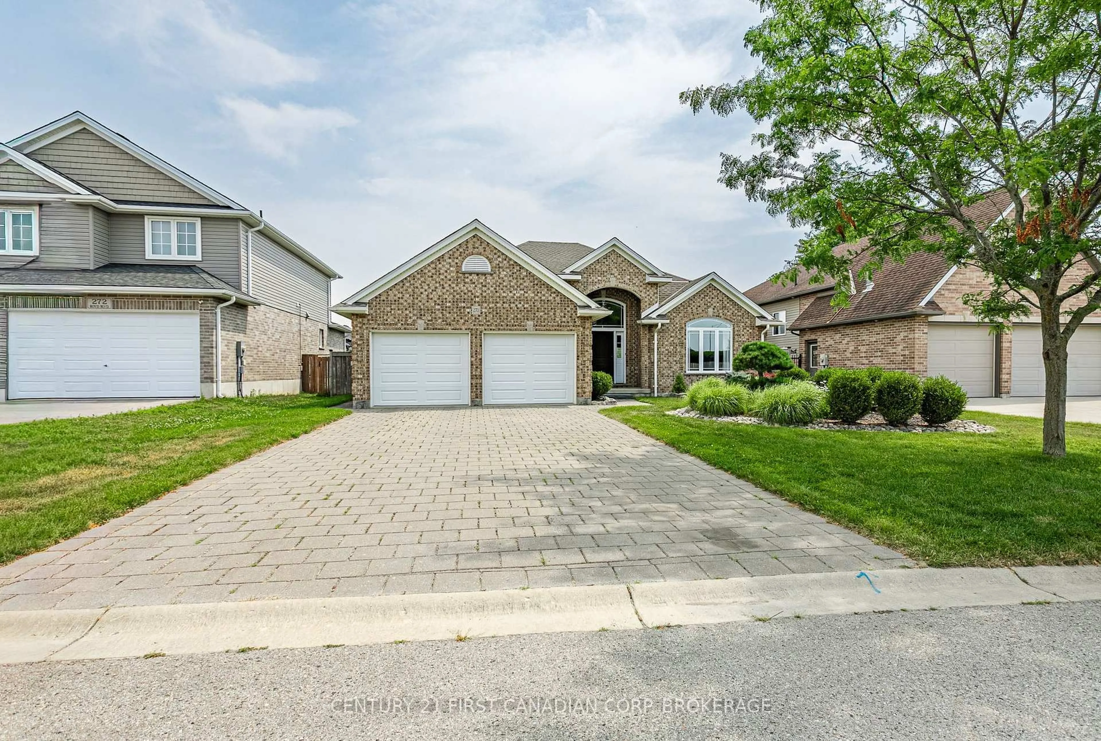 Home with brick exterior material, street for 270 Boyd Blvd, Zorra Ontario N0M 2M0
