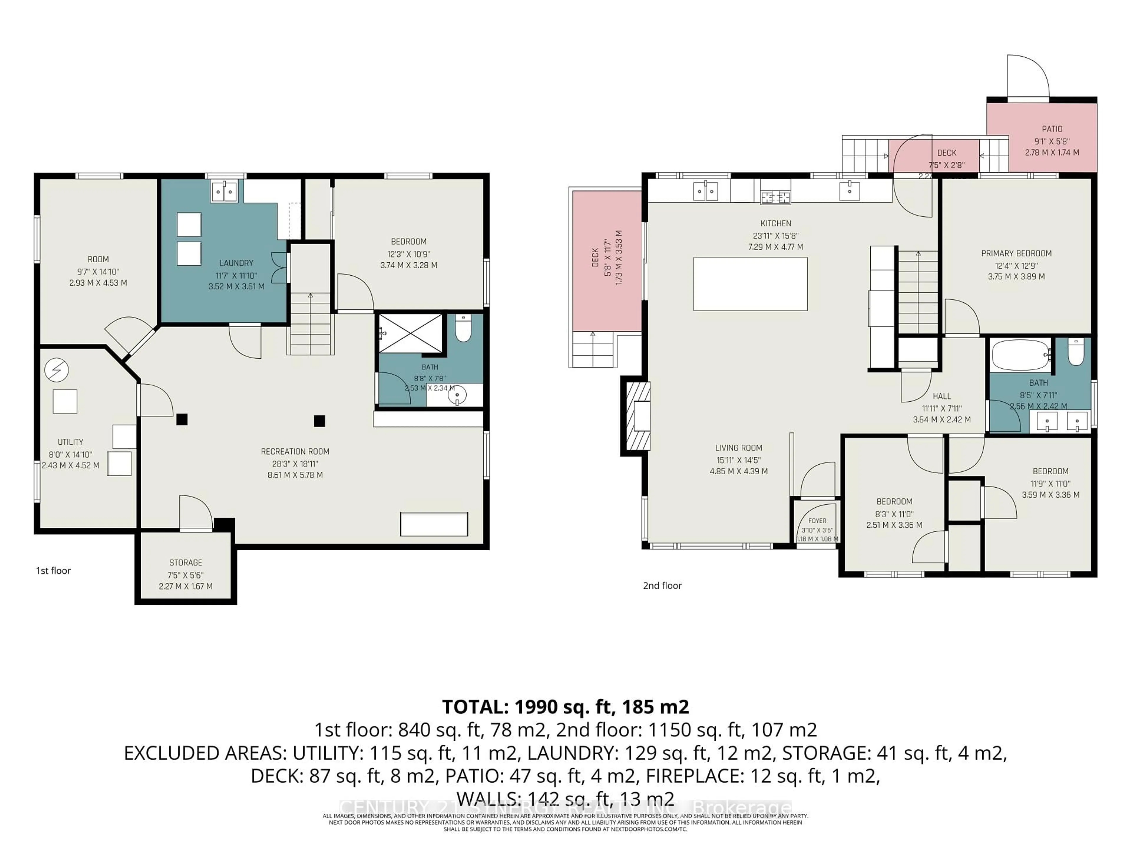 Floor plan for 1225 Major St, Ottawa Ontario K2C 2S3